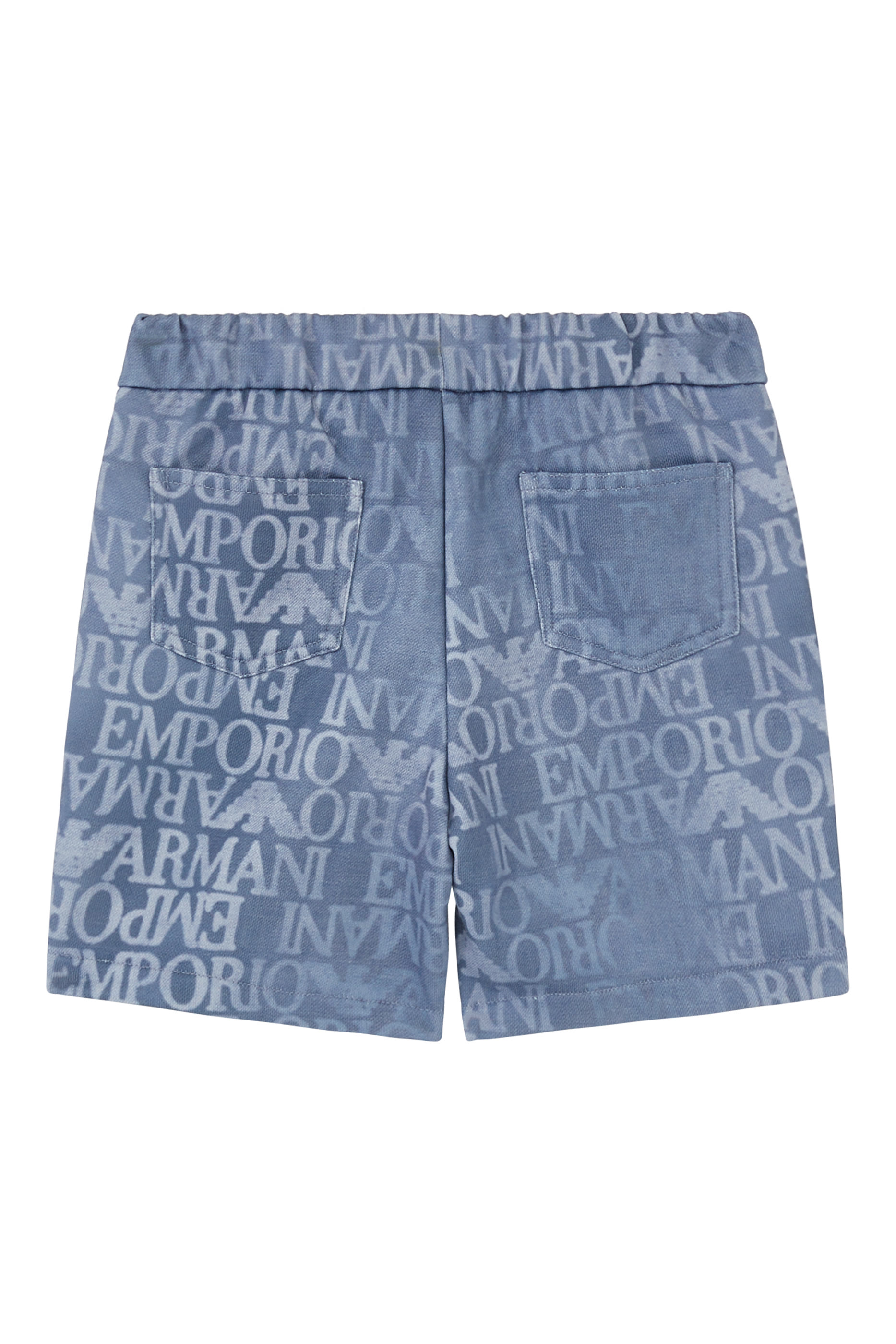 Kids Denim Effect Shorts