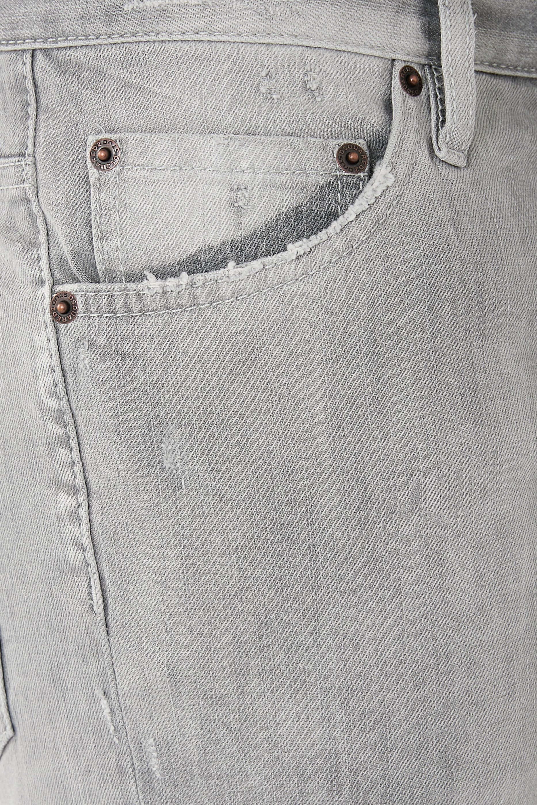 Brushed Wash Slim Twist Jeans 