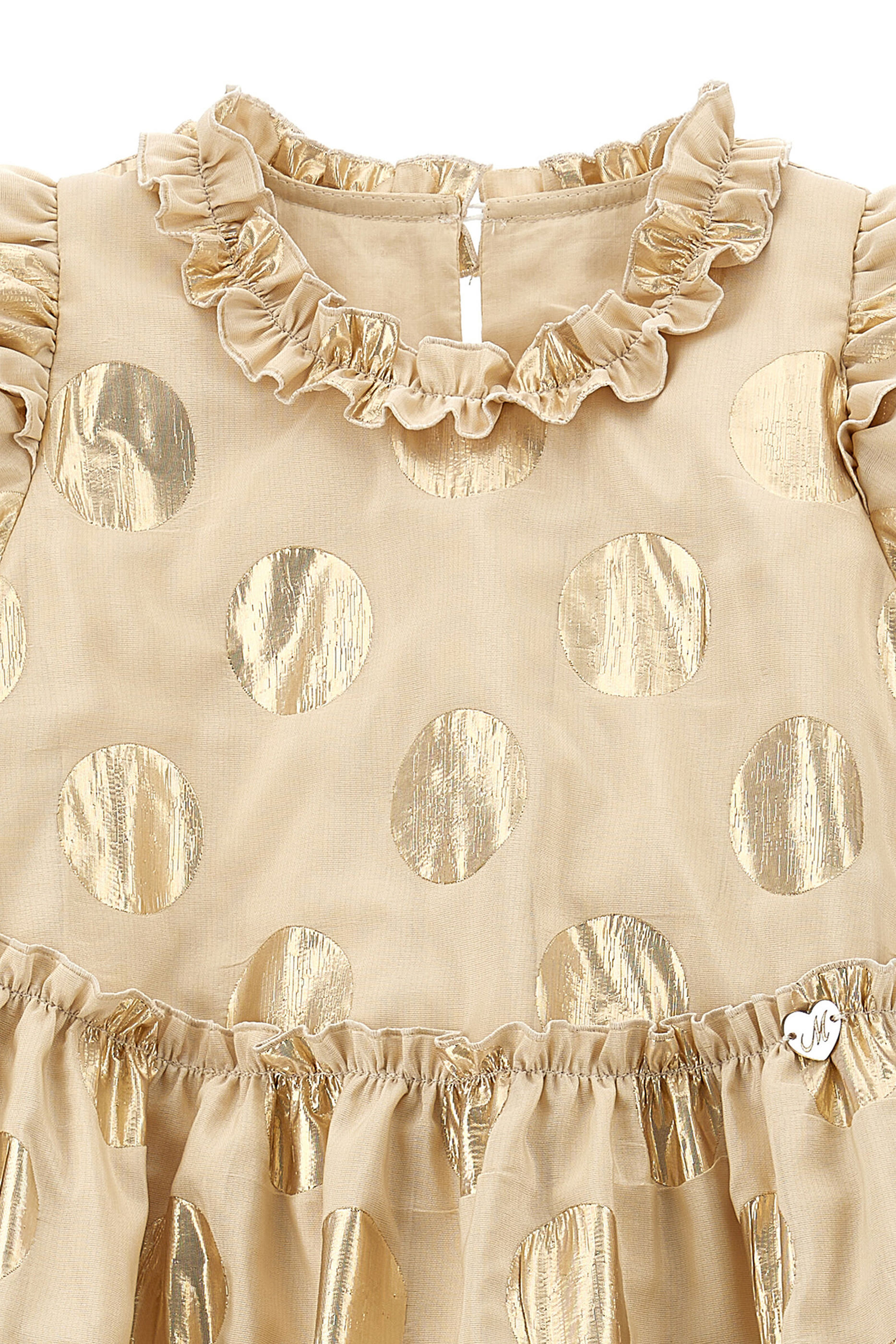 Kids Short Sleeve Flared Dress