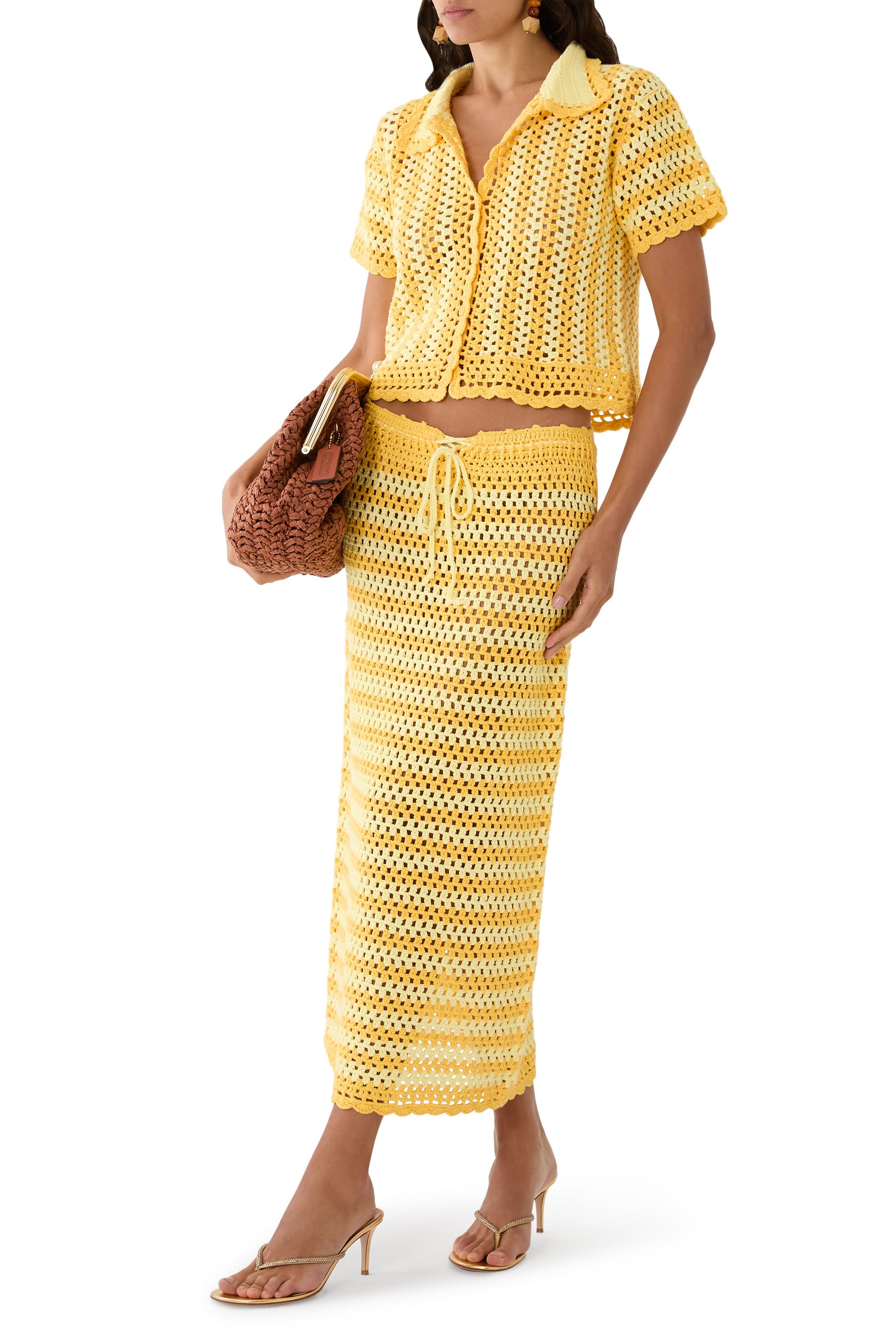 Stanton Crochet Camp Shirt 