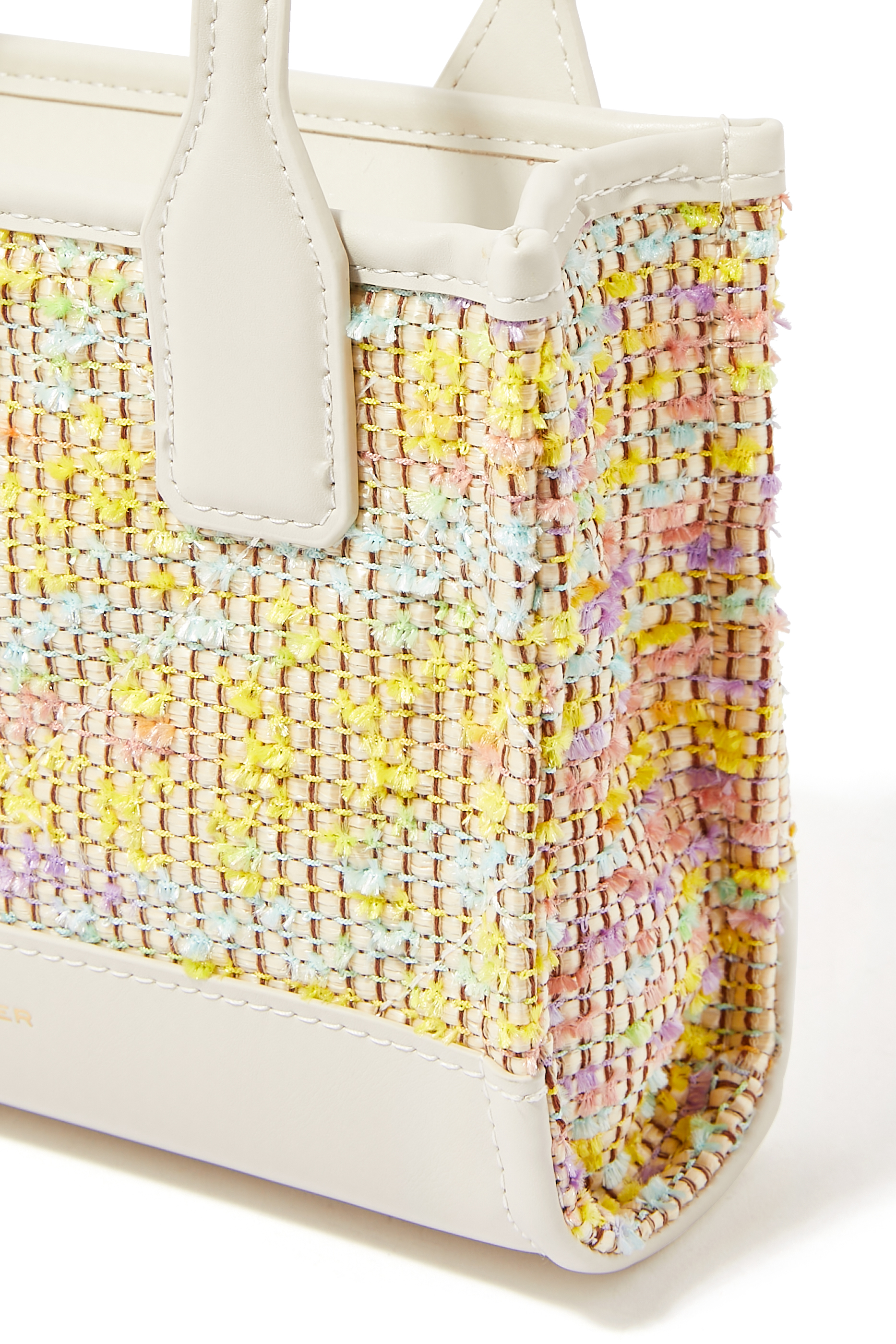 Raffia XS Shopper Tote Bag