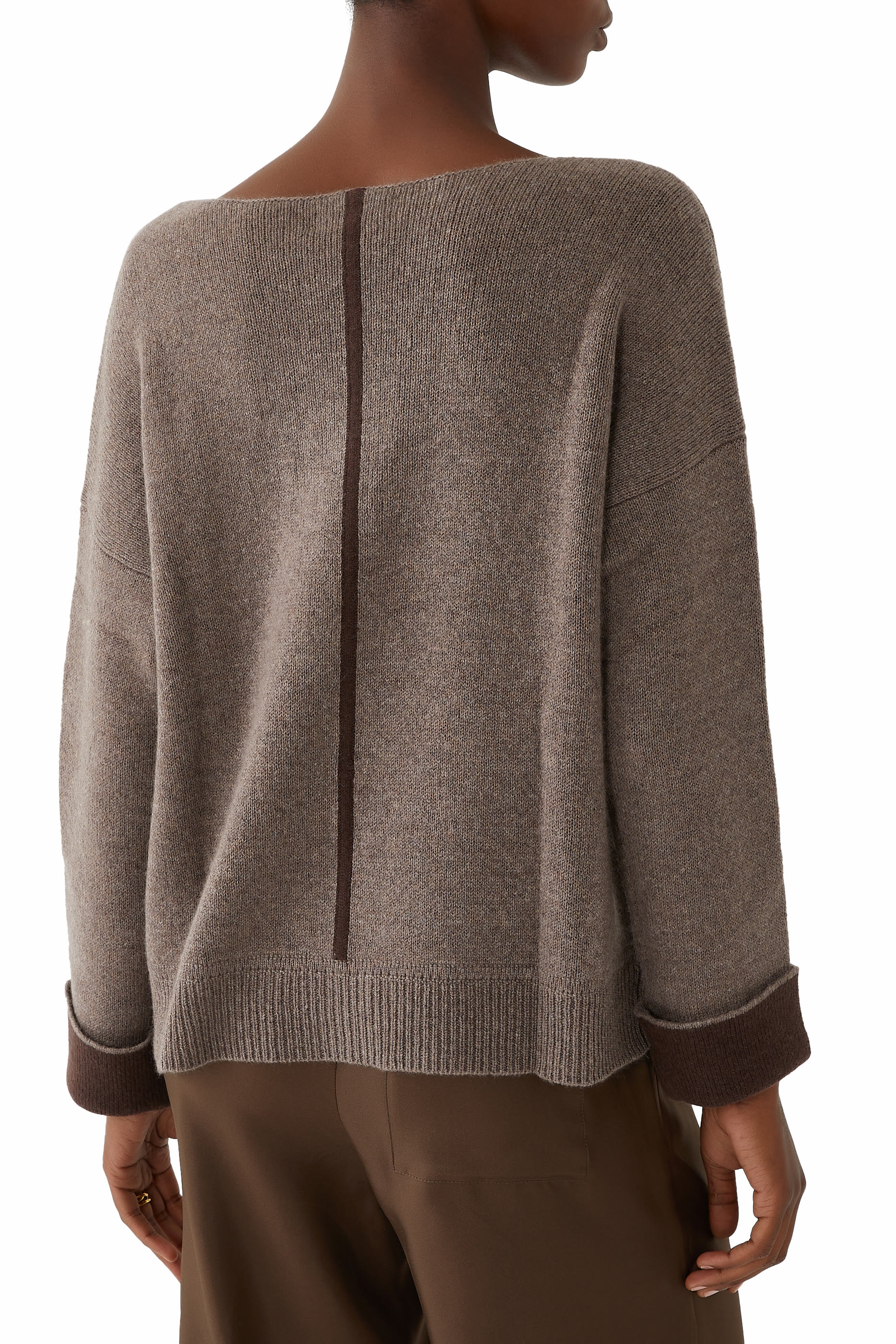 Cashmere Double Faced Sweater