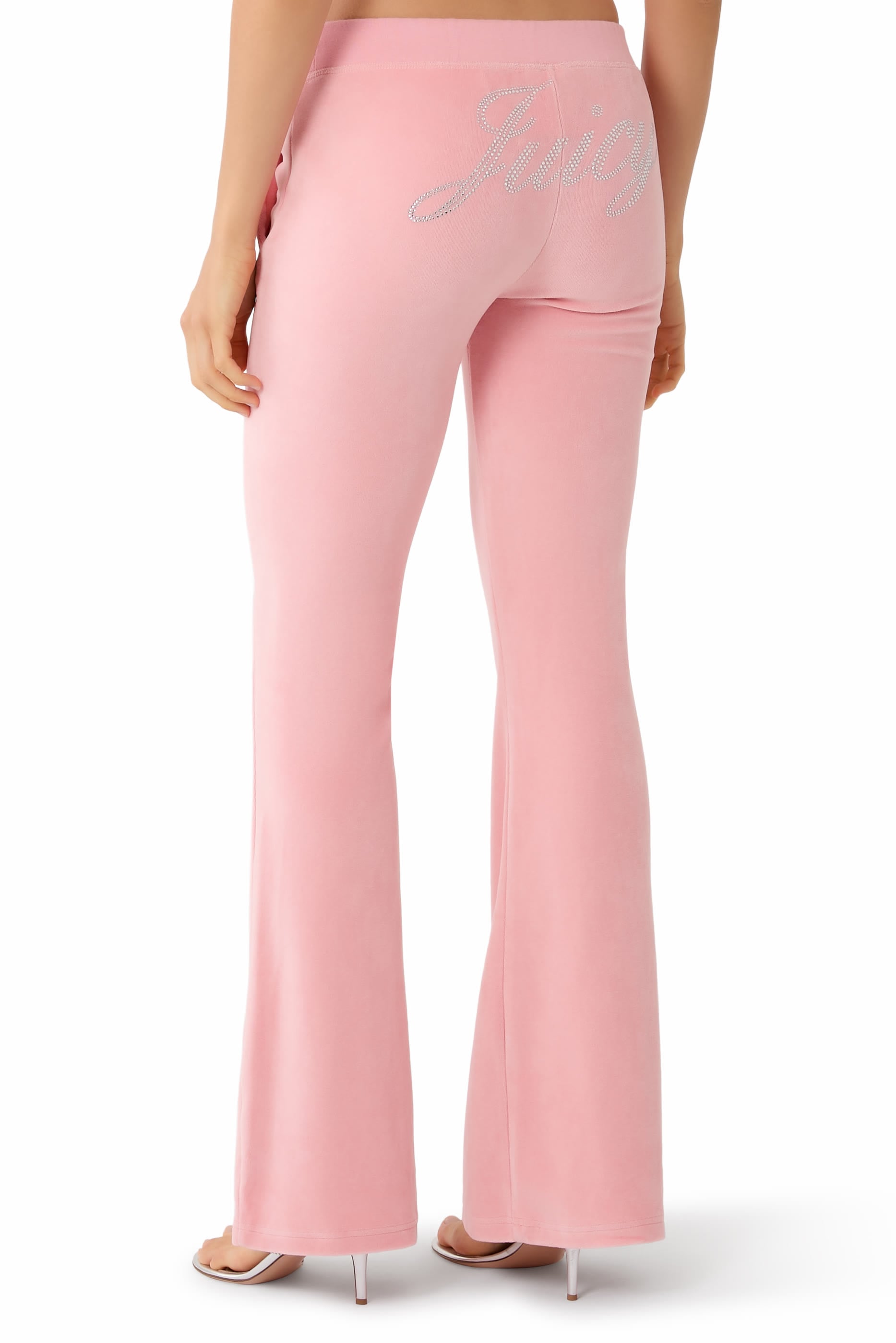 Juicy Script Velour Sweatpants