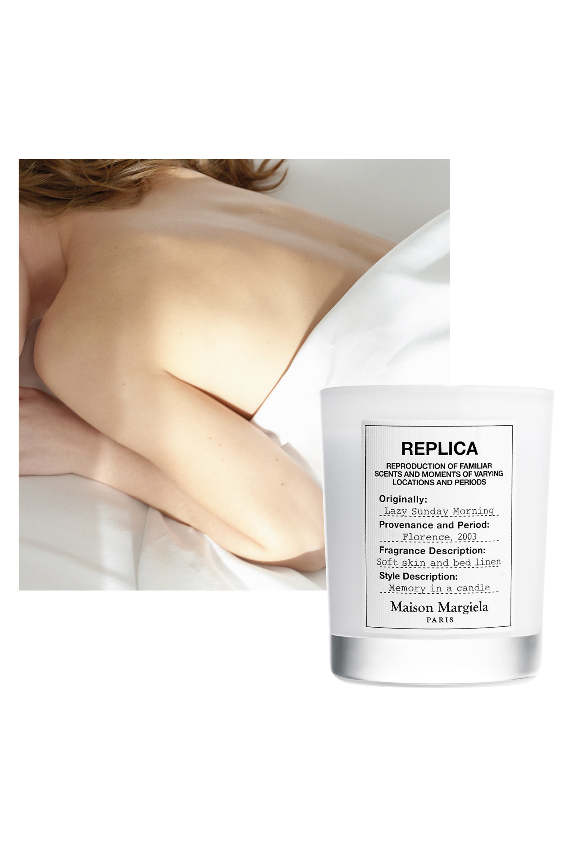 Replica Lazy Sunday Morning Candle