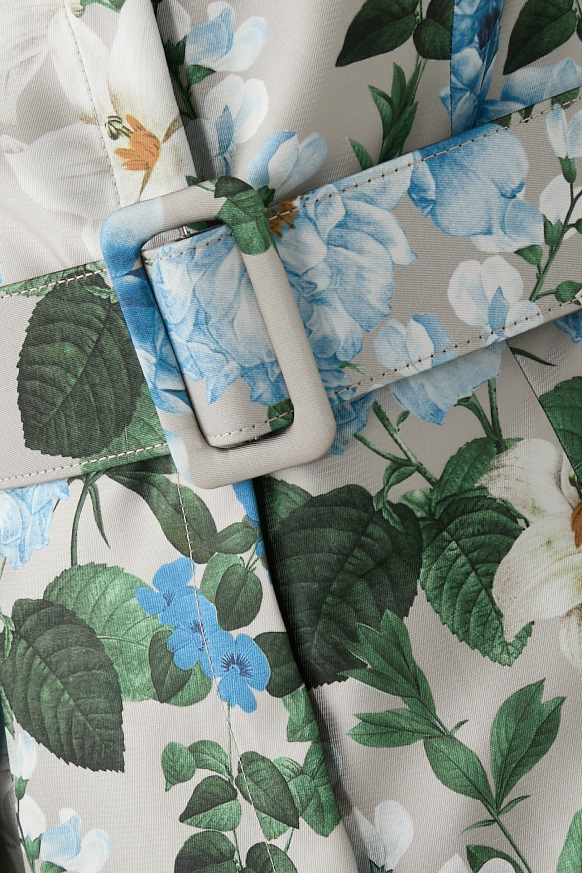 Marta Floral Belted Gown