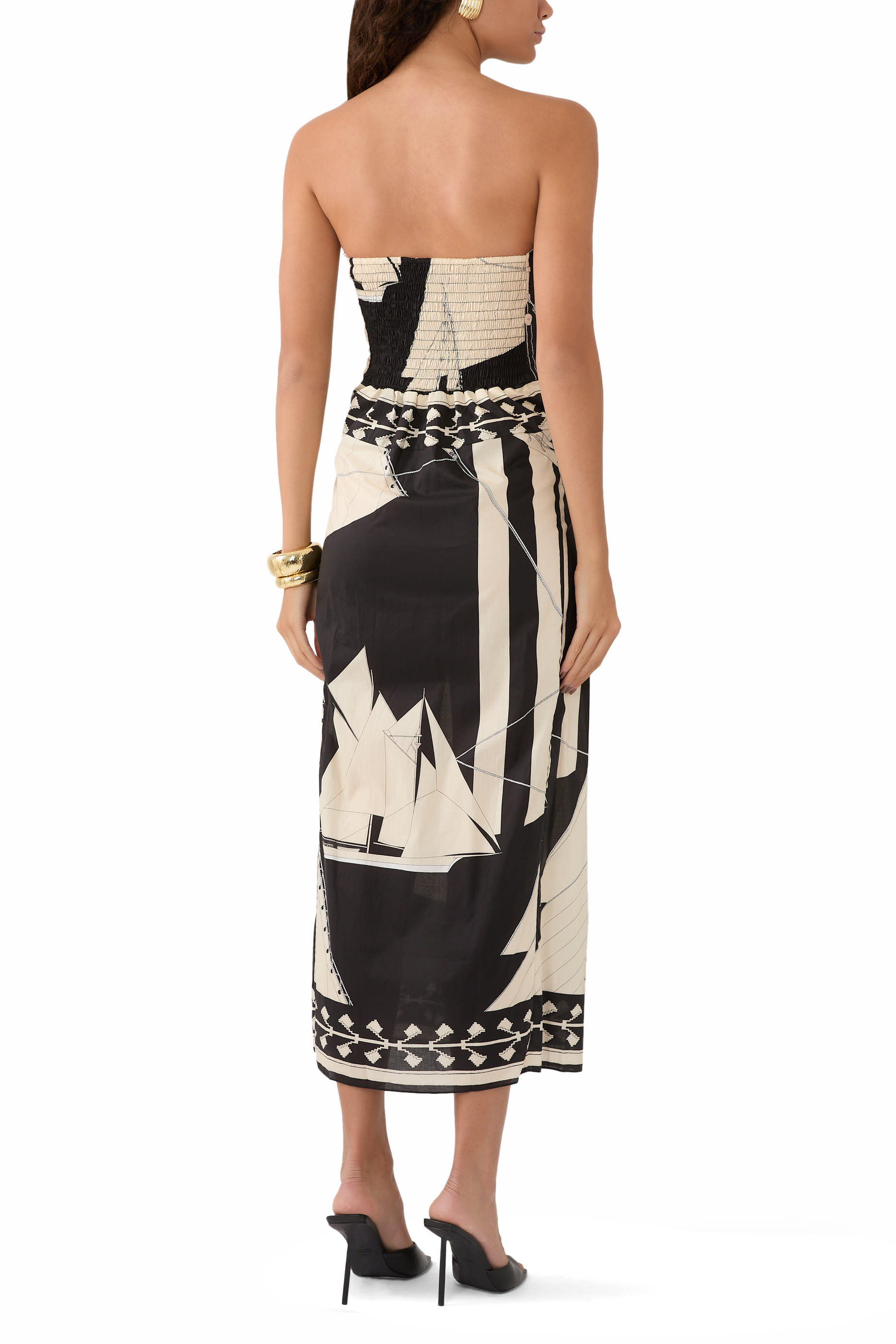Sailboats Pontoon Afternoon Dress