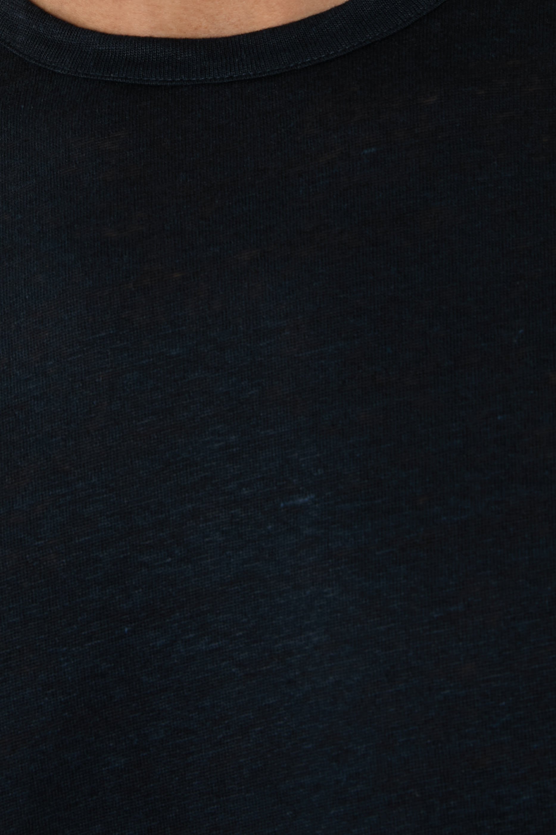 Linen Crew Neck T-Shirt