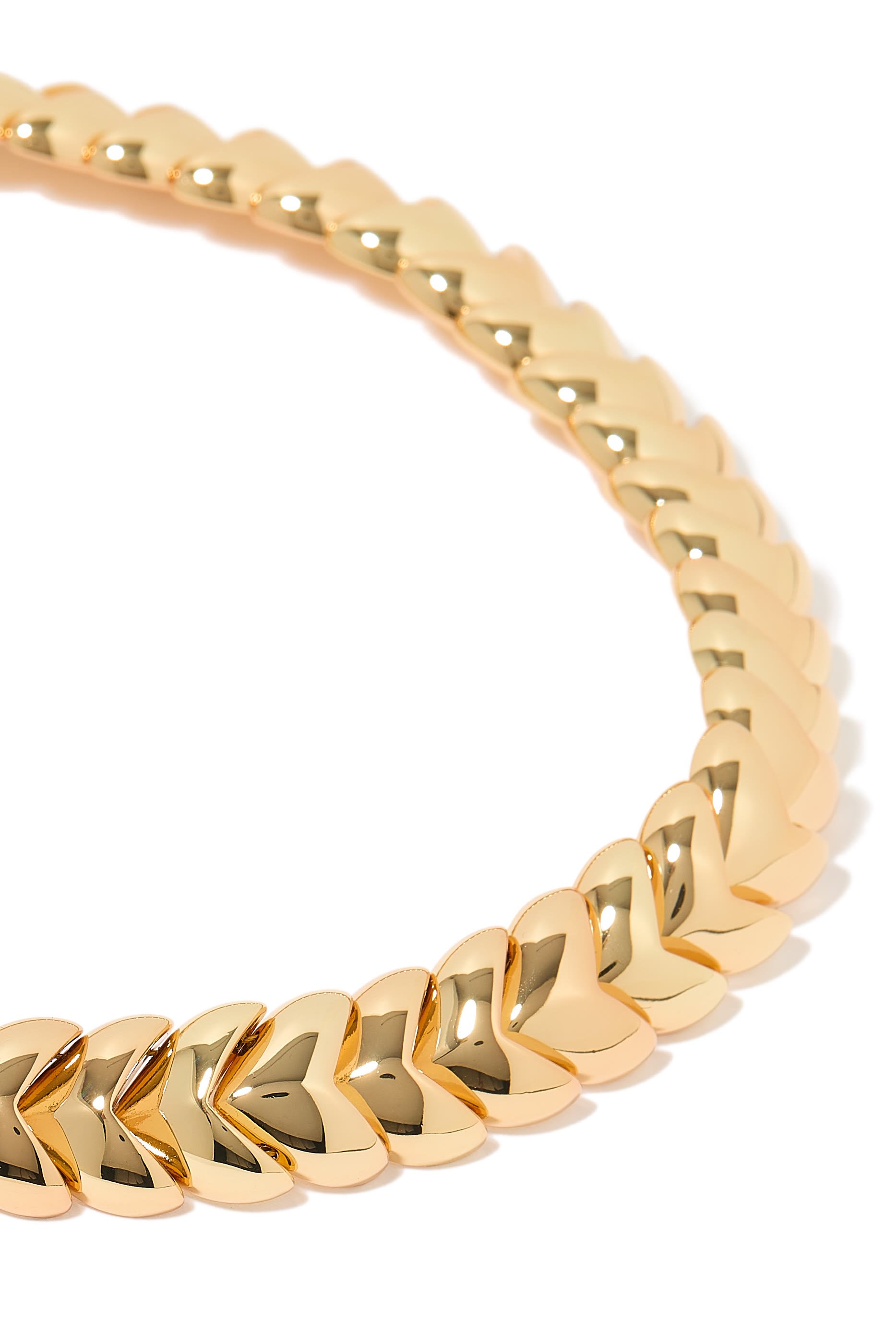 Layered Heart Chain Necklace