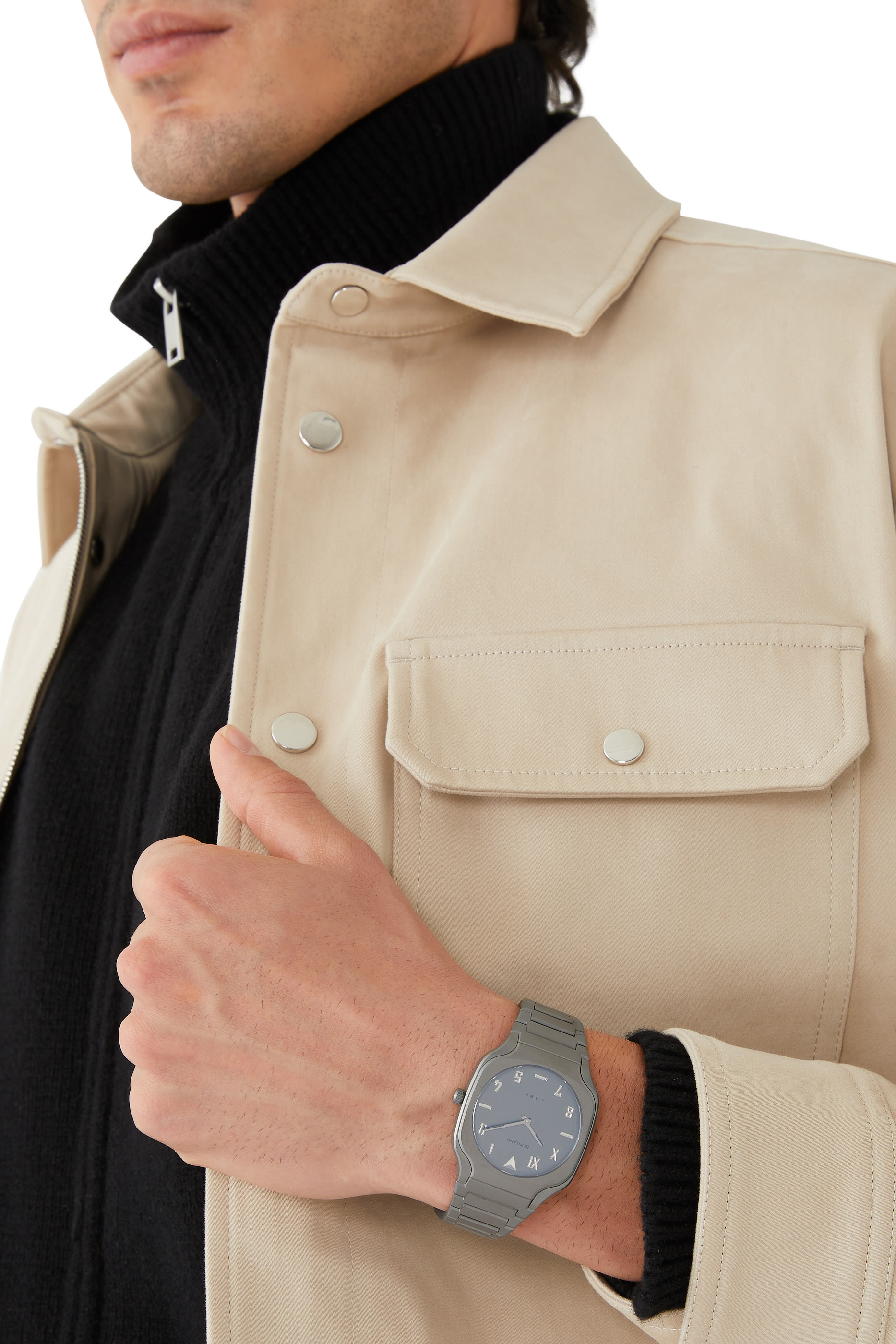 Volcanic Square Bracelet Watch