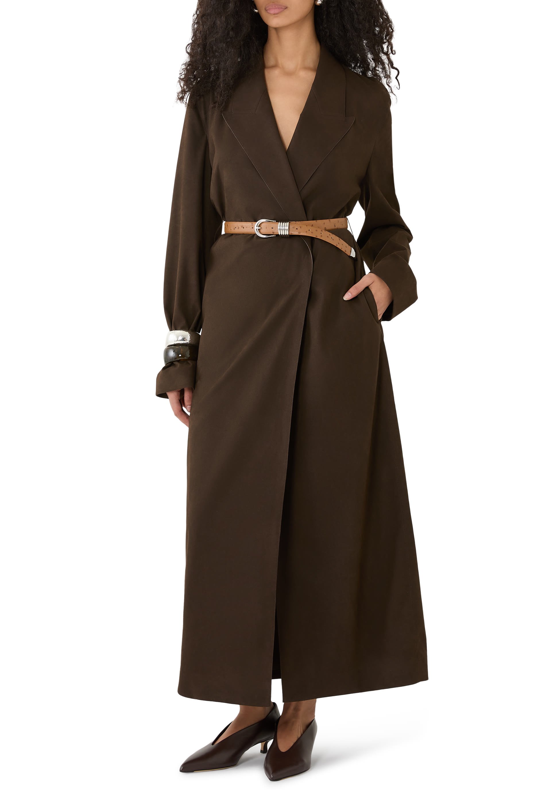 Hollyhock Ostrich Belt