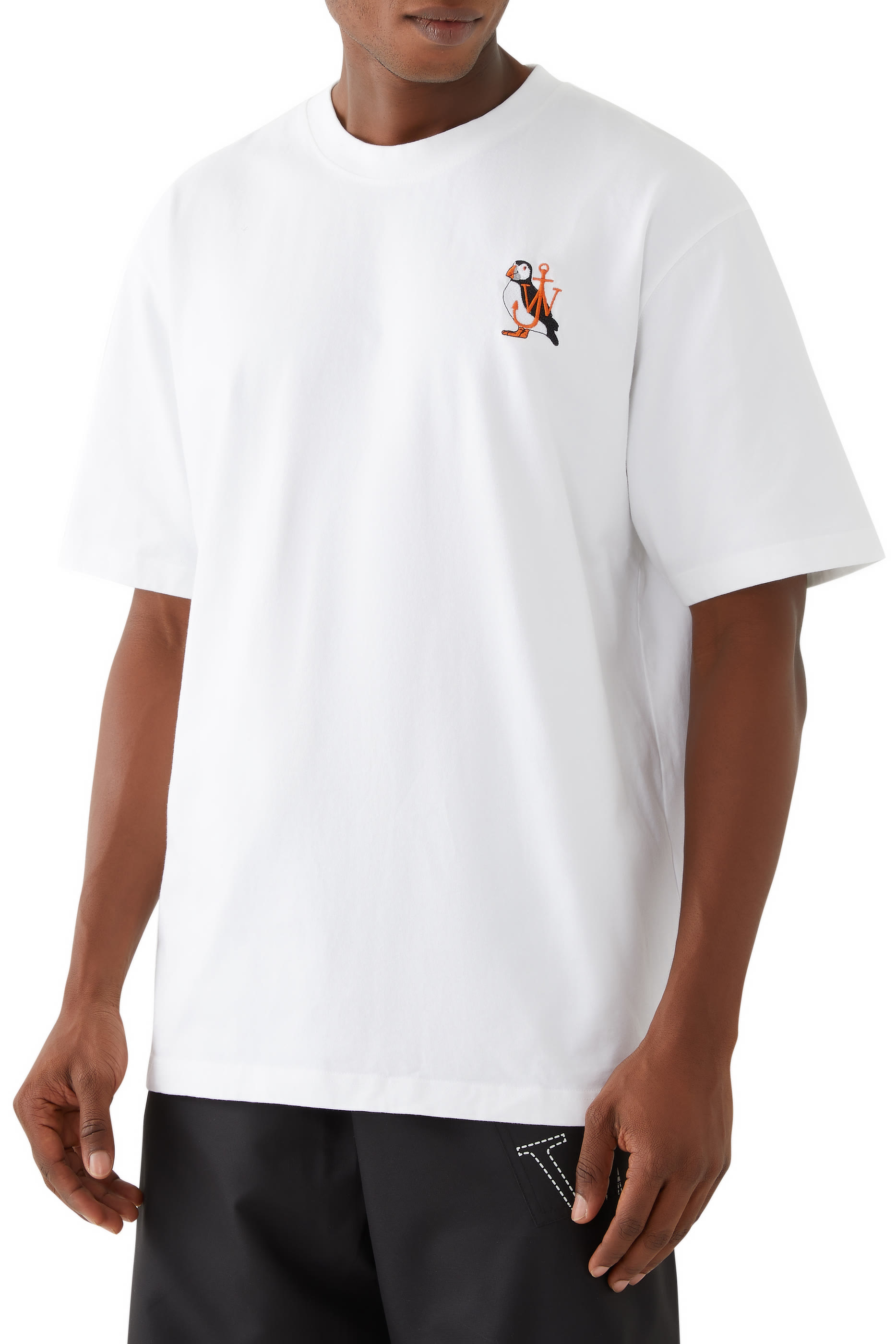 Puffin Embroidery T-Shirt