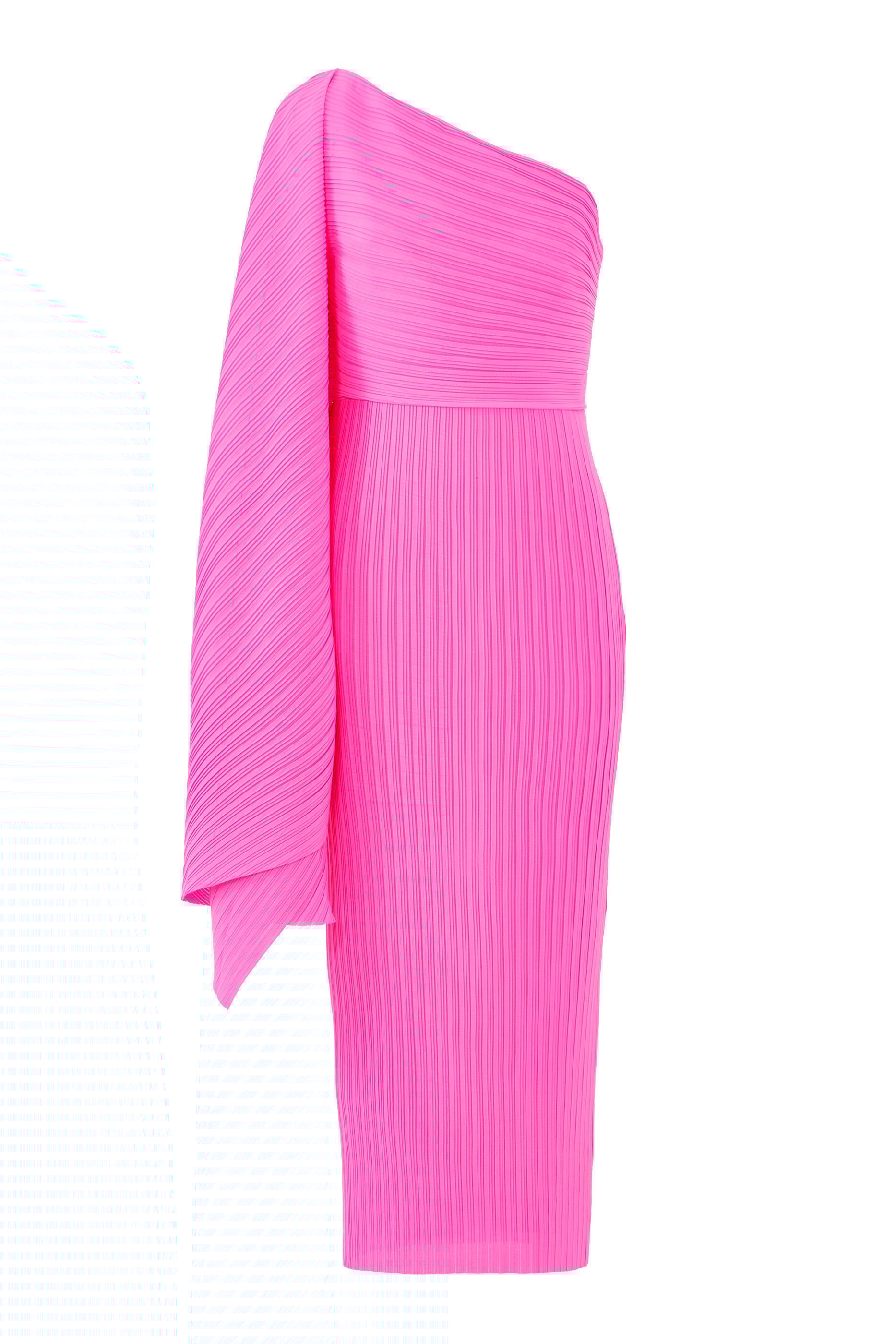 Lenna Midi Plisse Dress