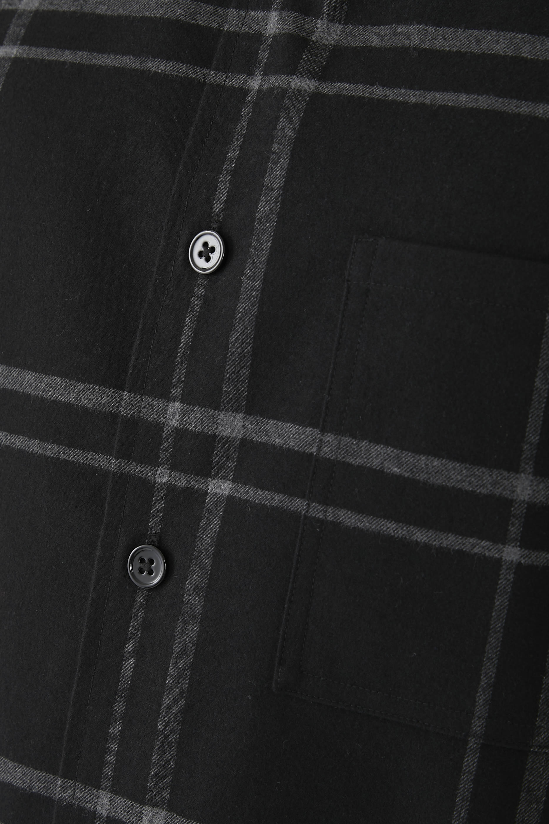 Clyfford Windowpane Cotton-Blend Shirt Jacket