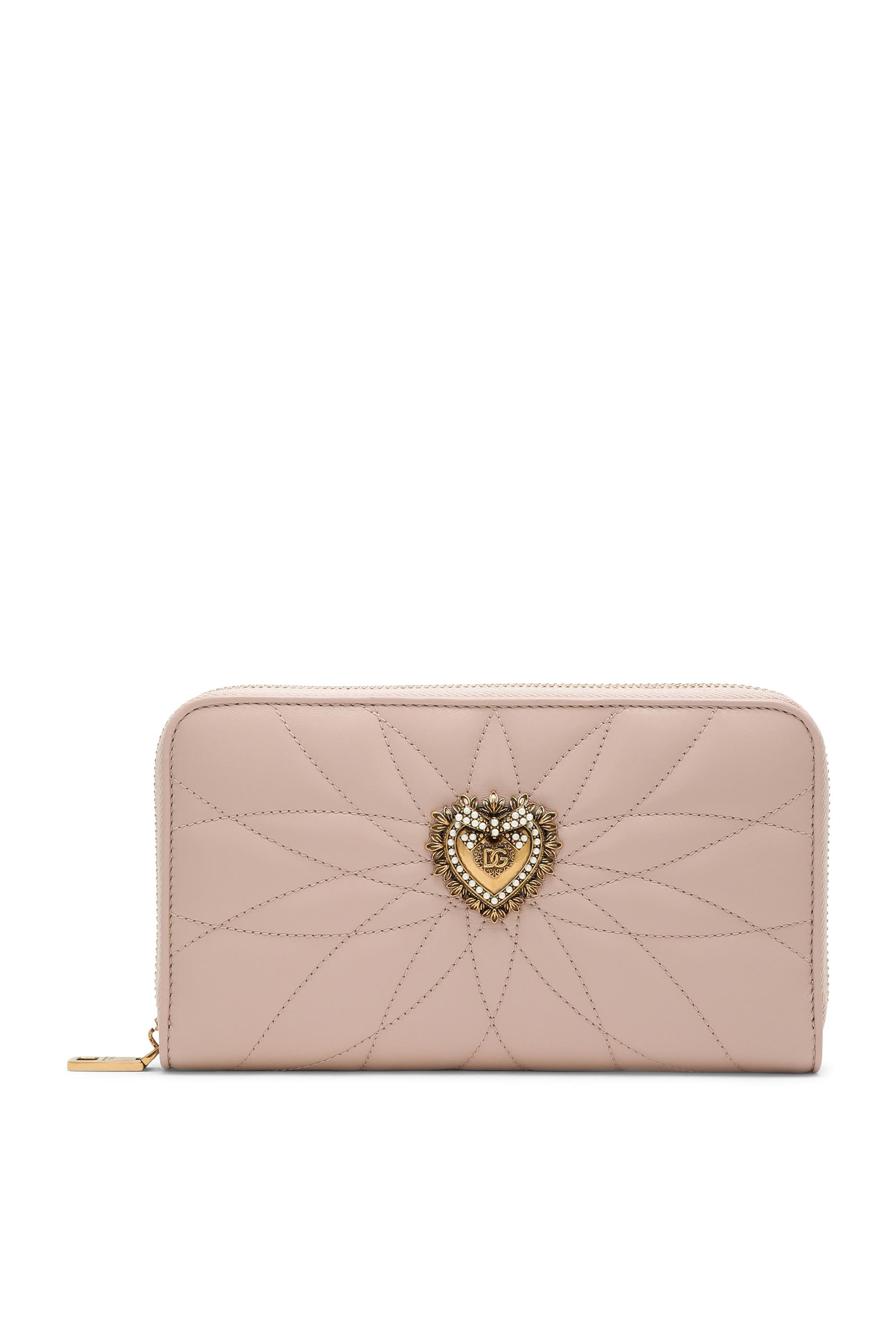 Zip-Around Devotion Wallet in Nappa Leather