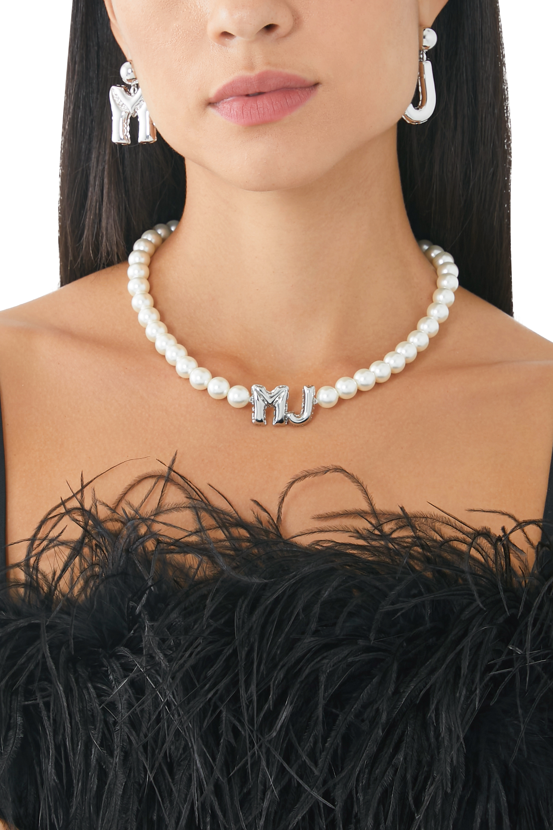 MJ Balloon Pearl Necklace