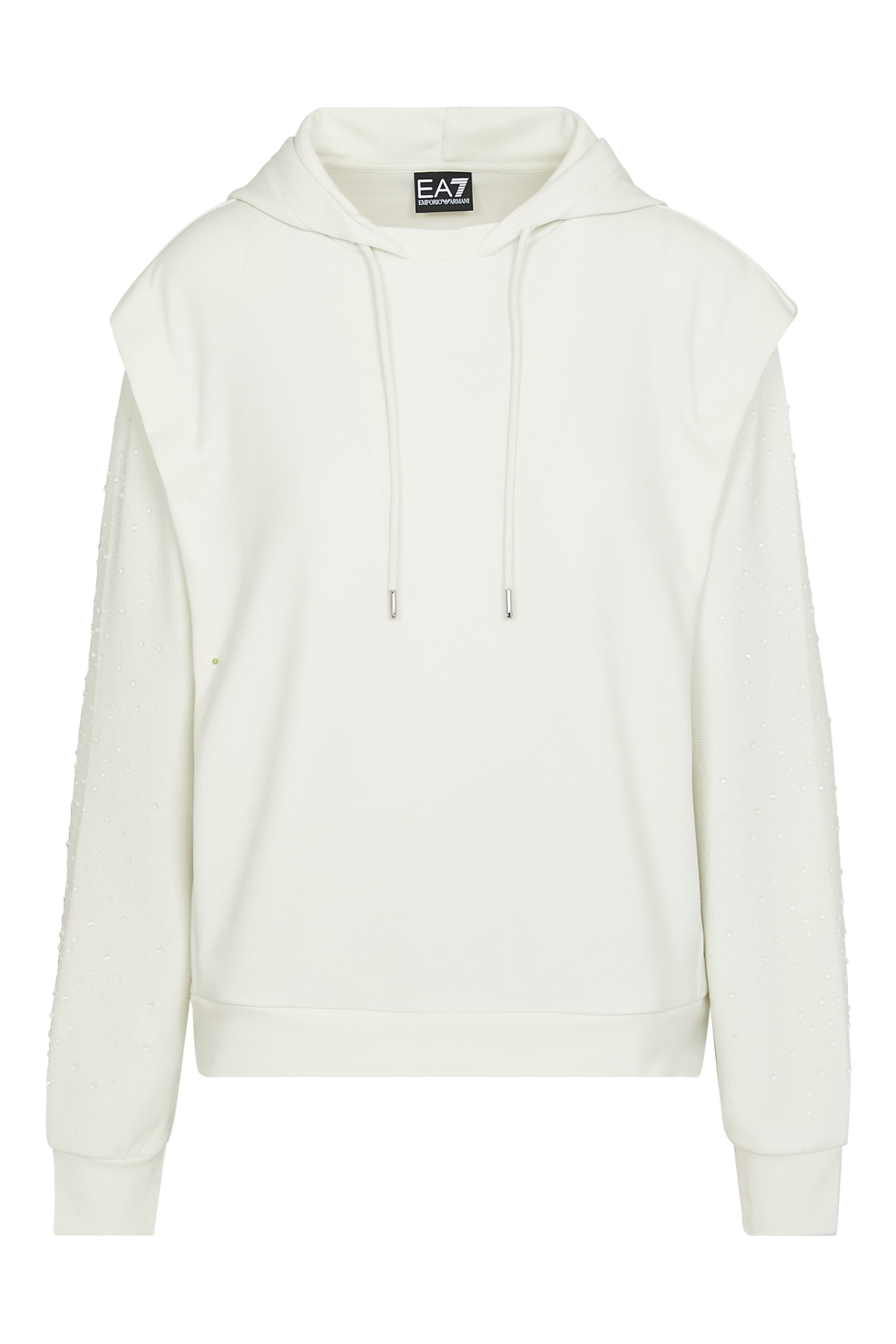 Rhinestone Embellished Hoodie
