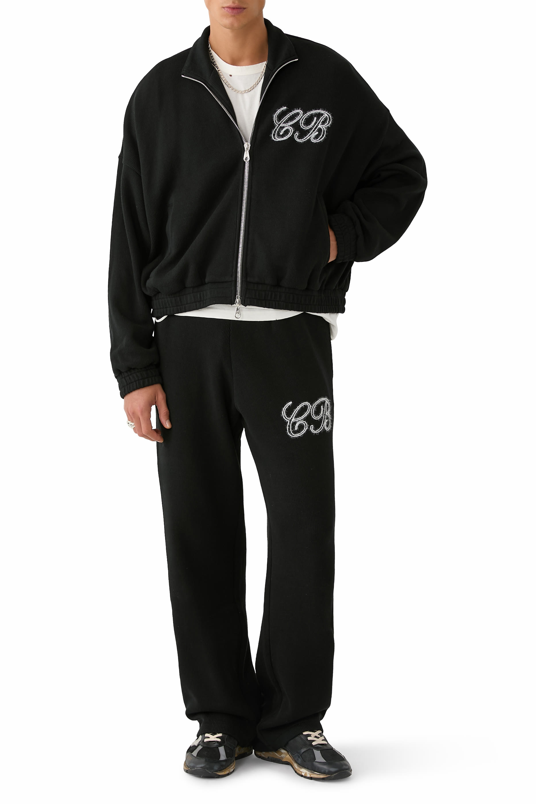 Knitted Track Jacket