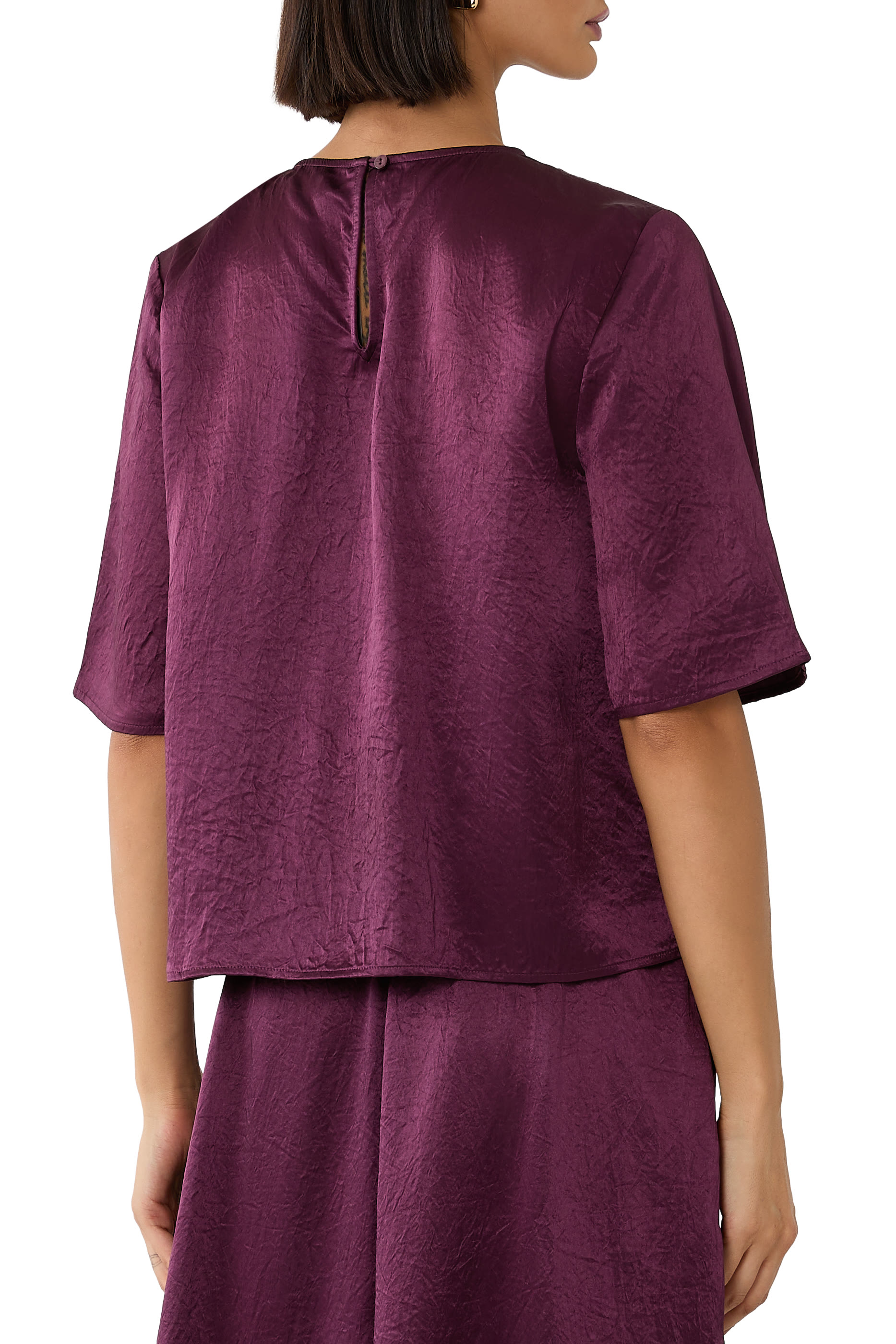 Crinkled Textured Top