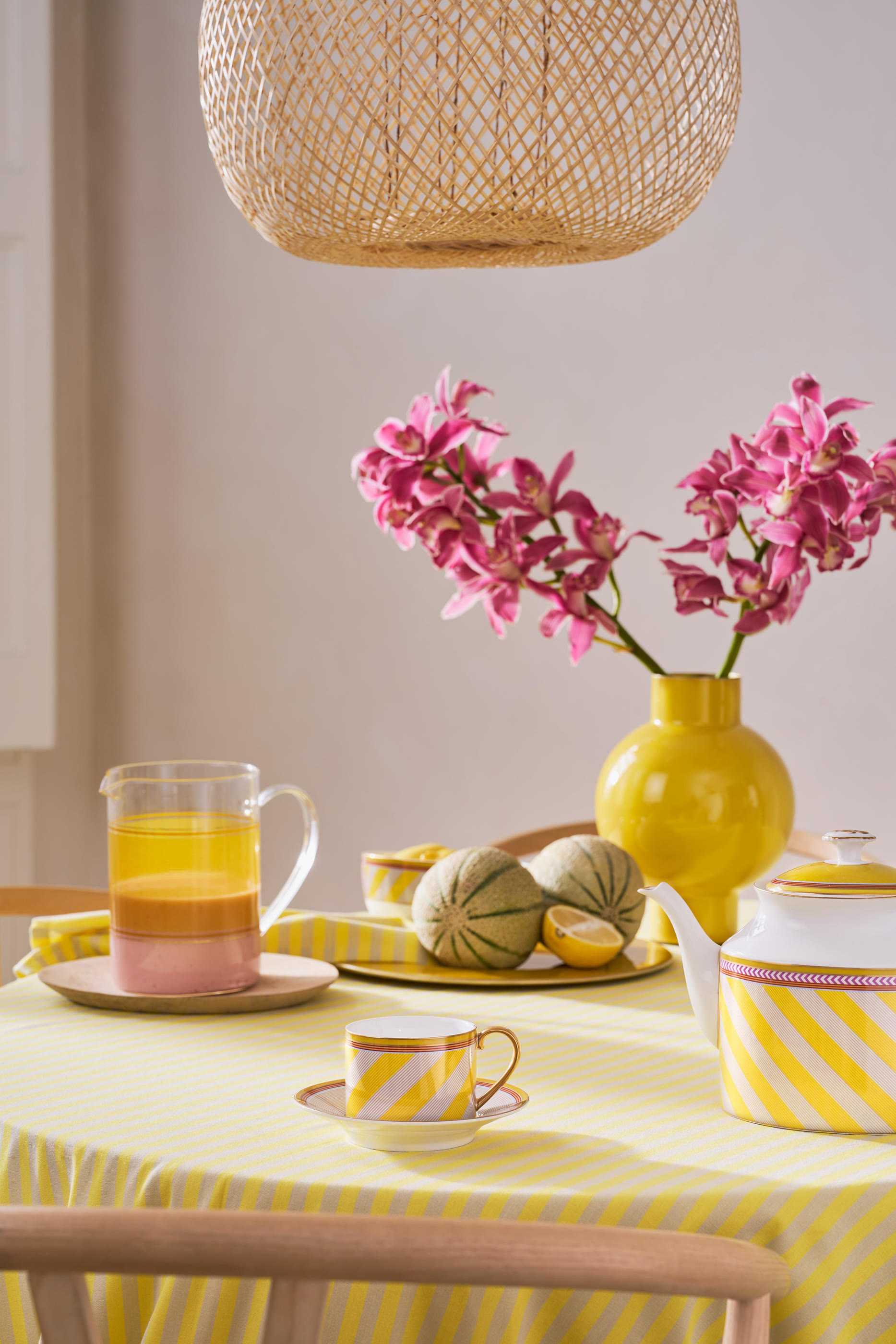 Chique Stripes Cup & Saucer