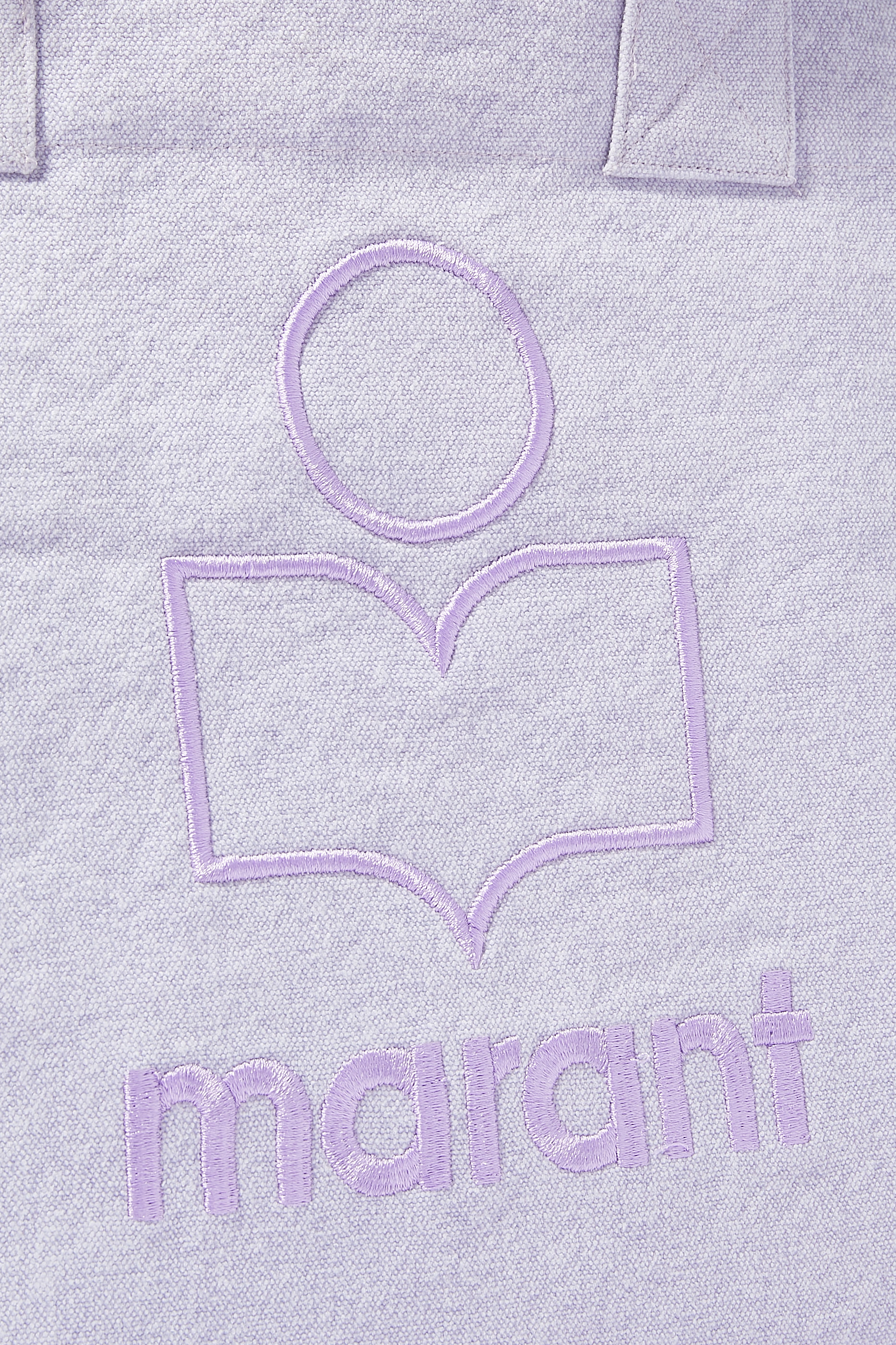 Yenky Zipped Washed Cotton Logo Tote Bag