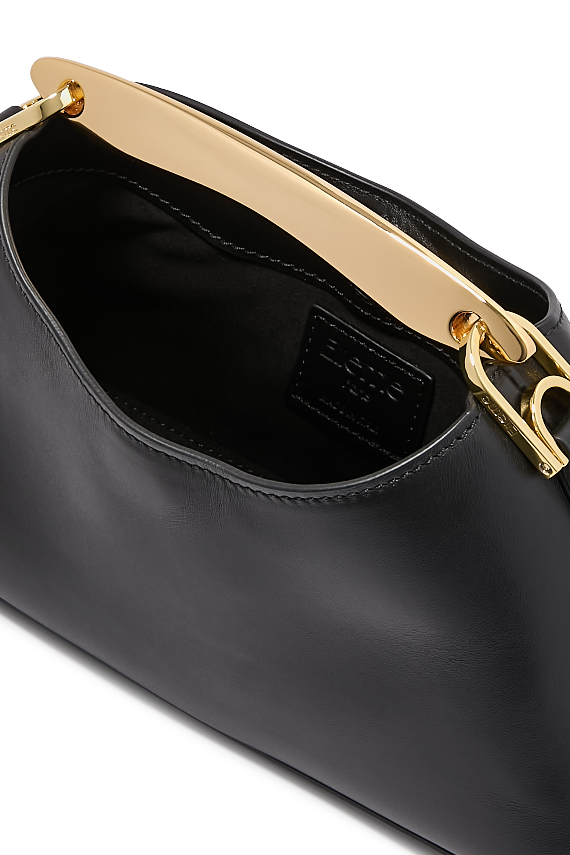 Mini Boomerang Leather Bag