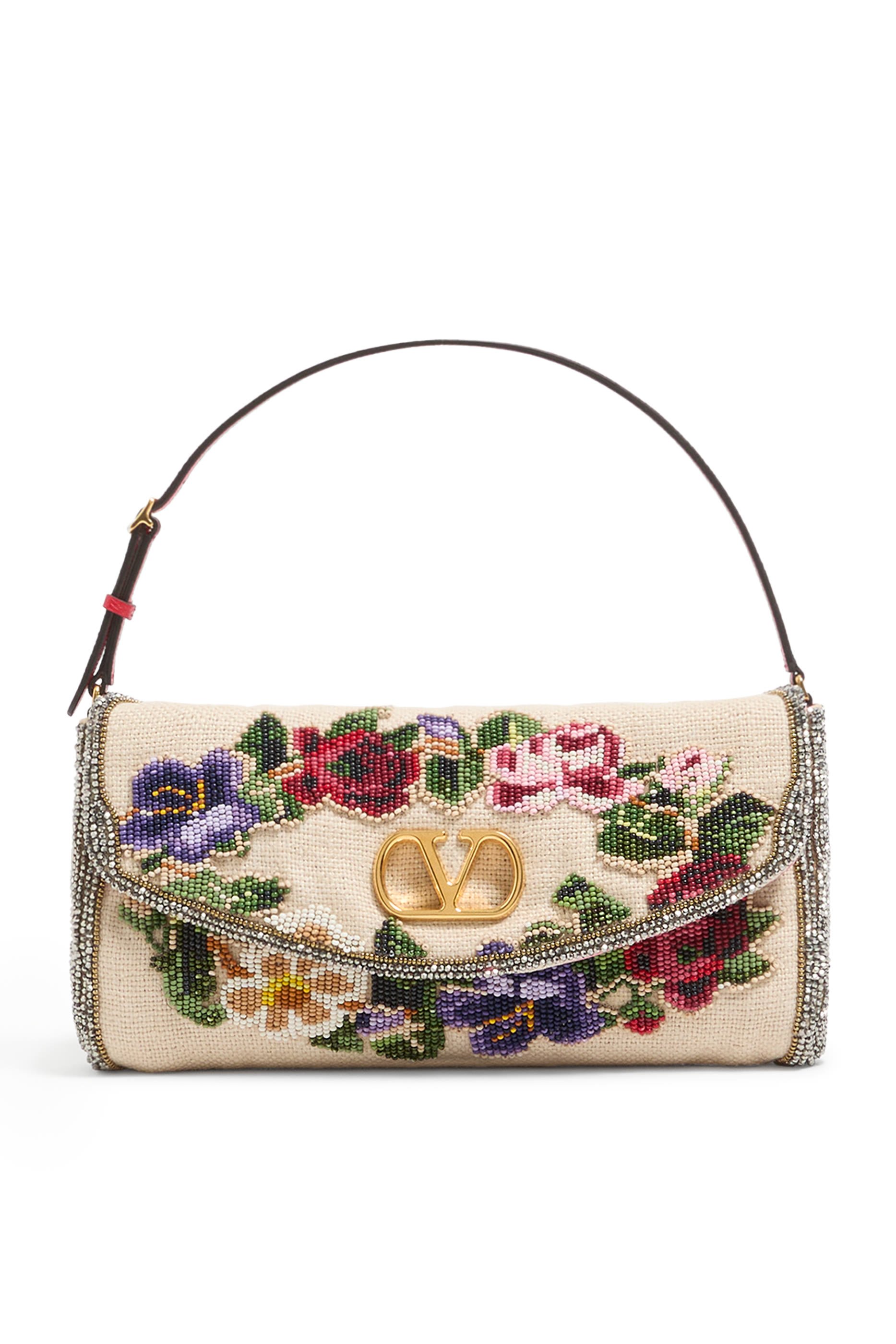 Vain Embroidered Shoulder Bag