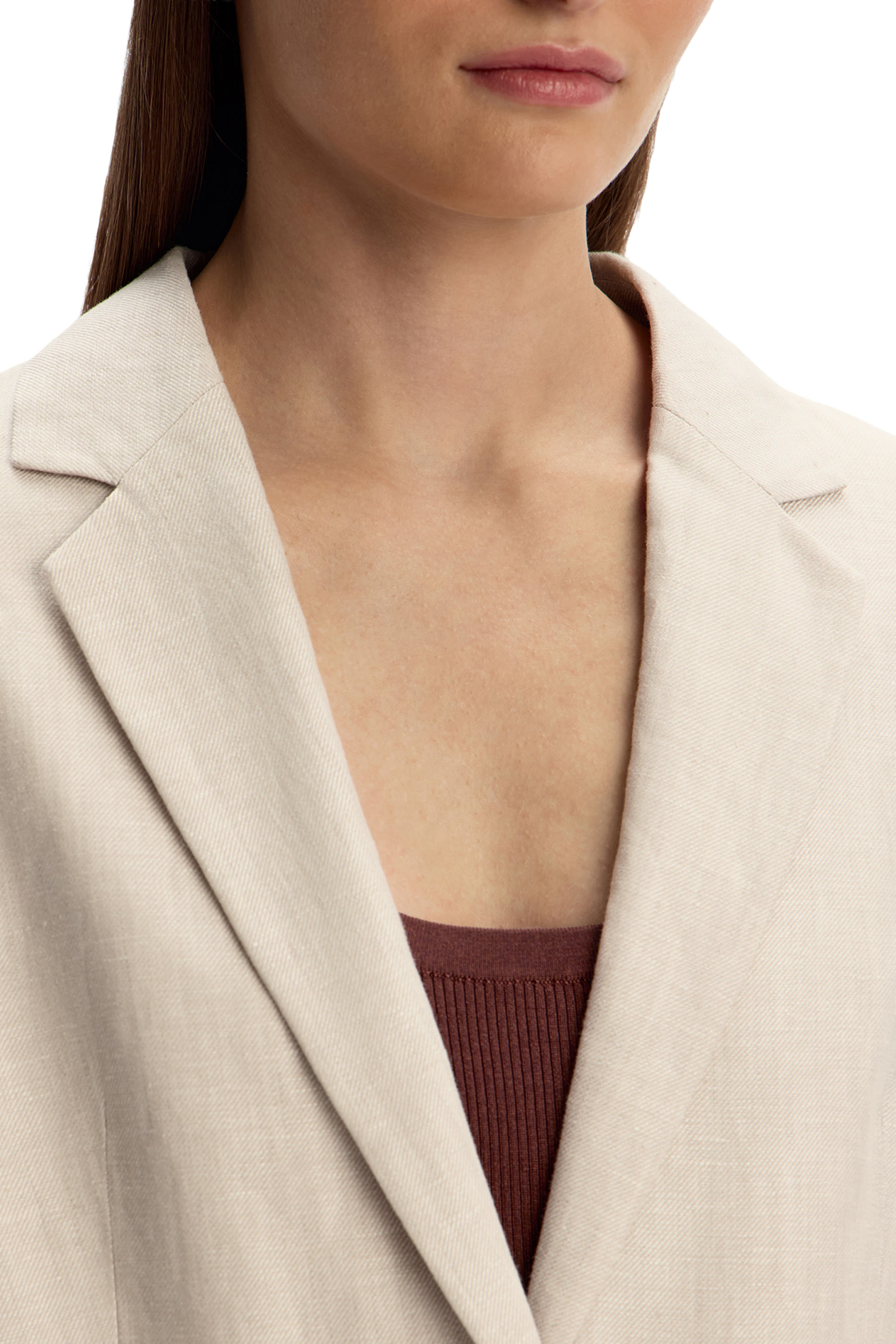 Tailored Linen Blazer