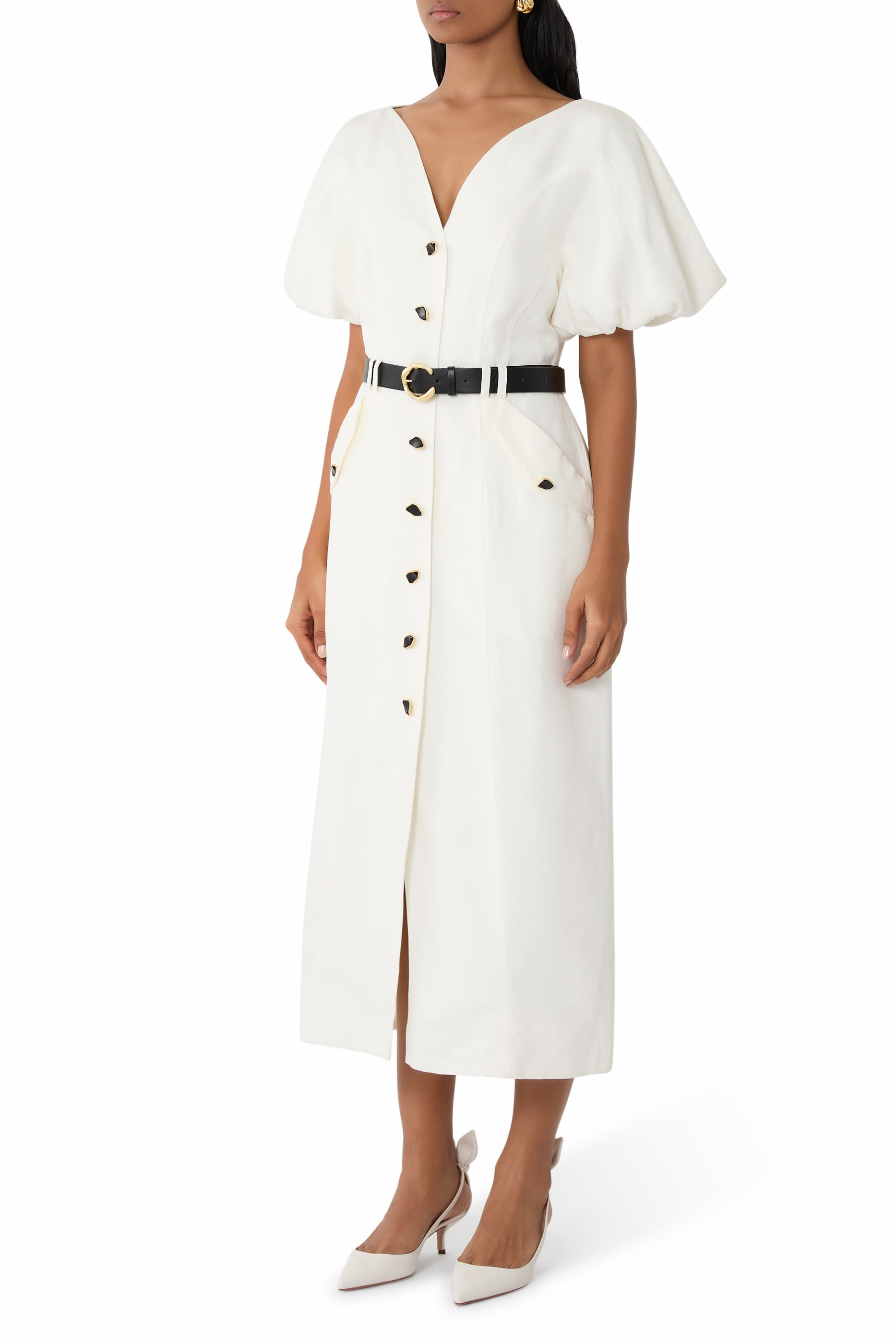 Skye Utility Midi Dress