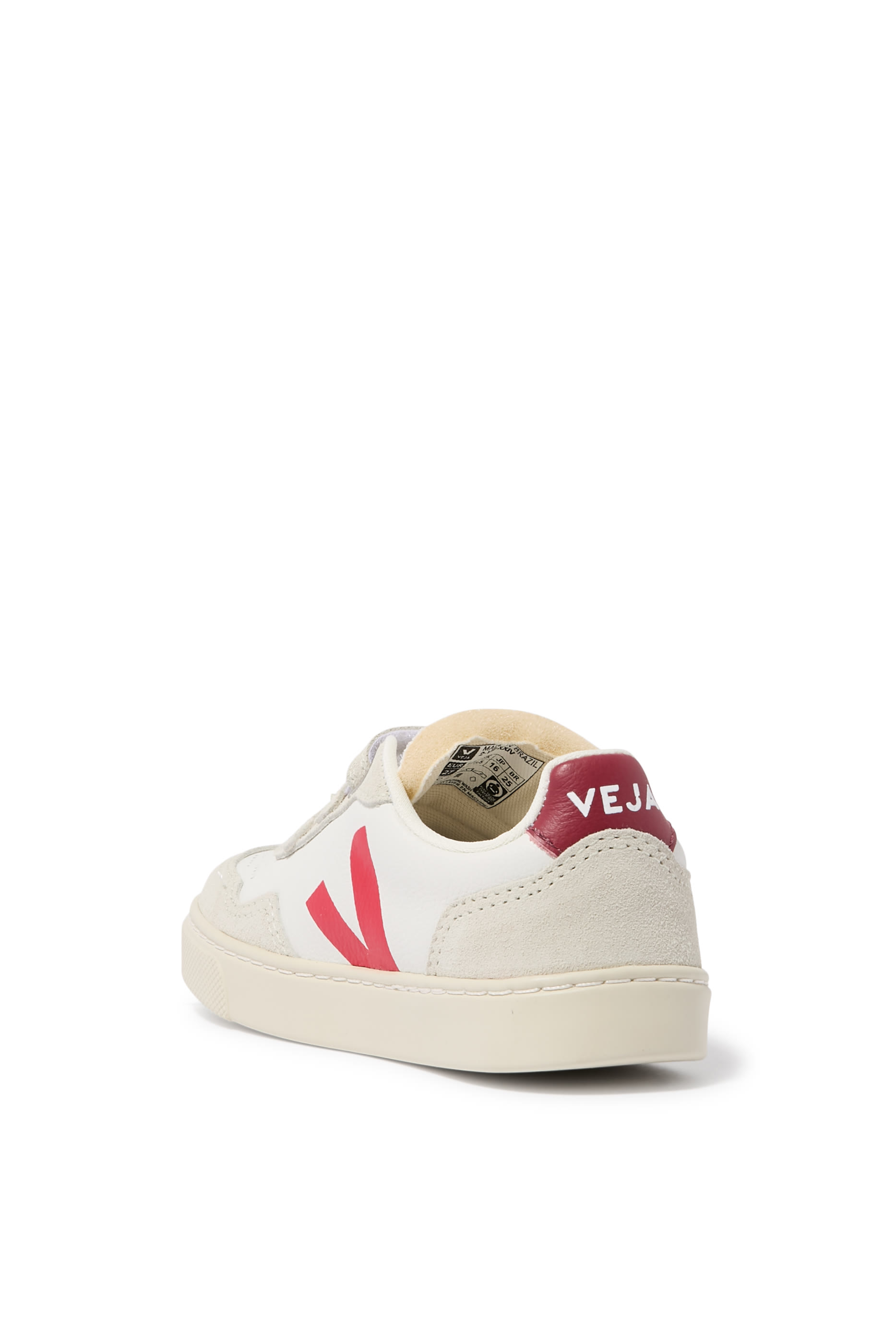 Kids V-90 Leather Sneakers