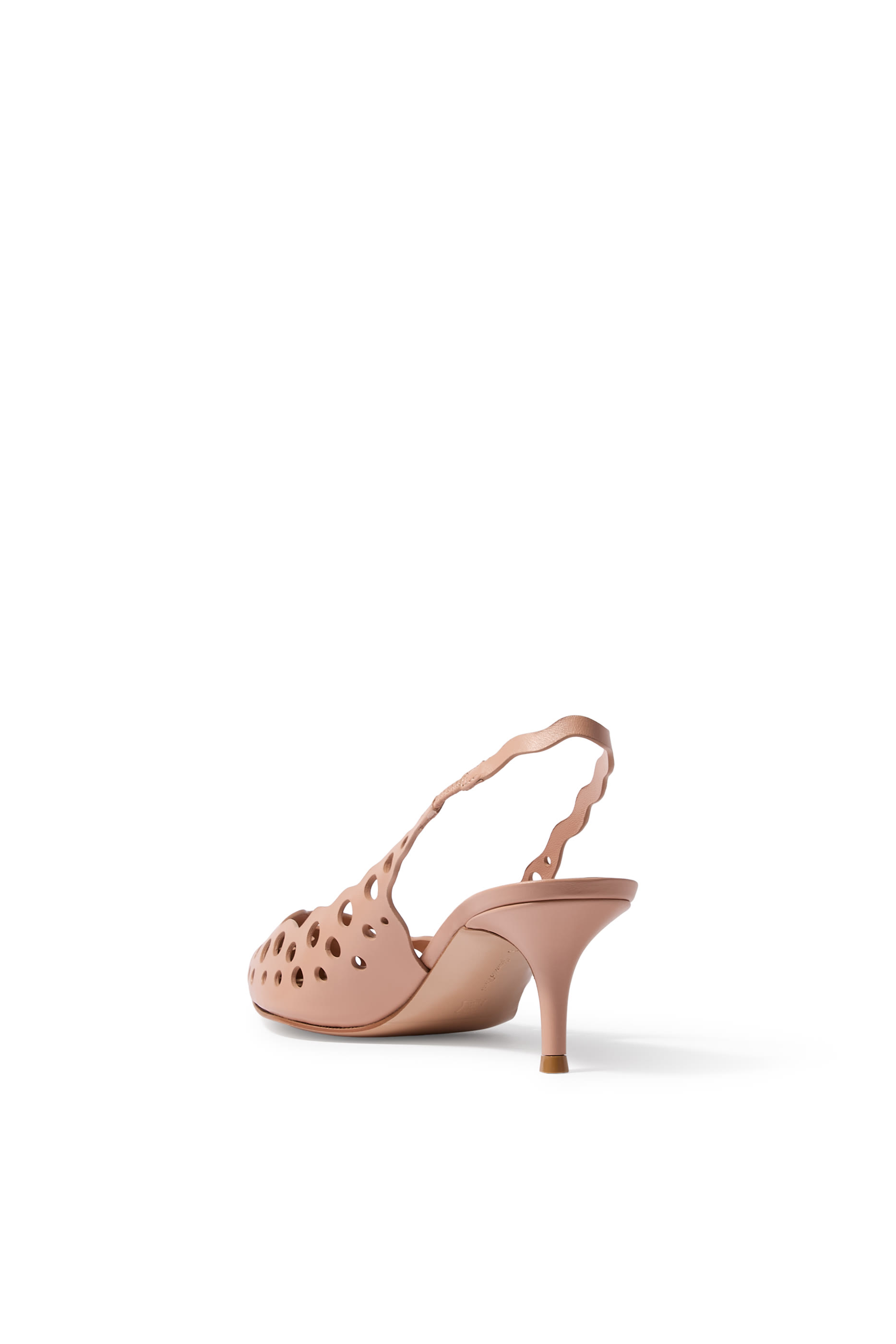 Slingback Pumps 55 in Leather