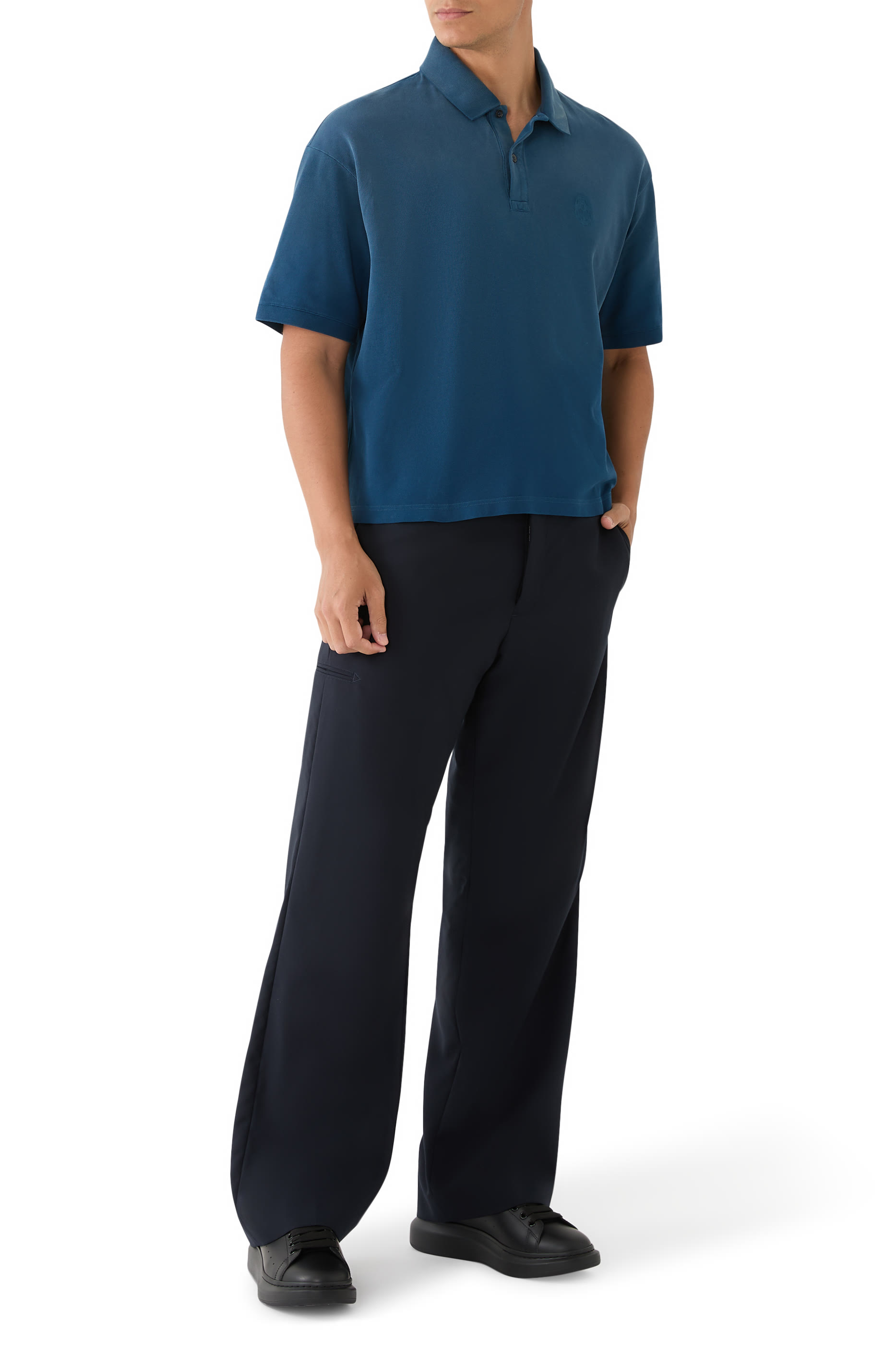 Faded Logo Polo Shirt