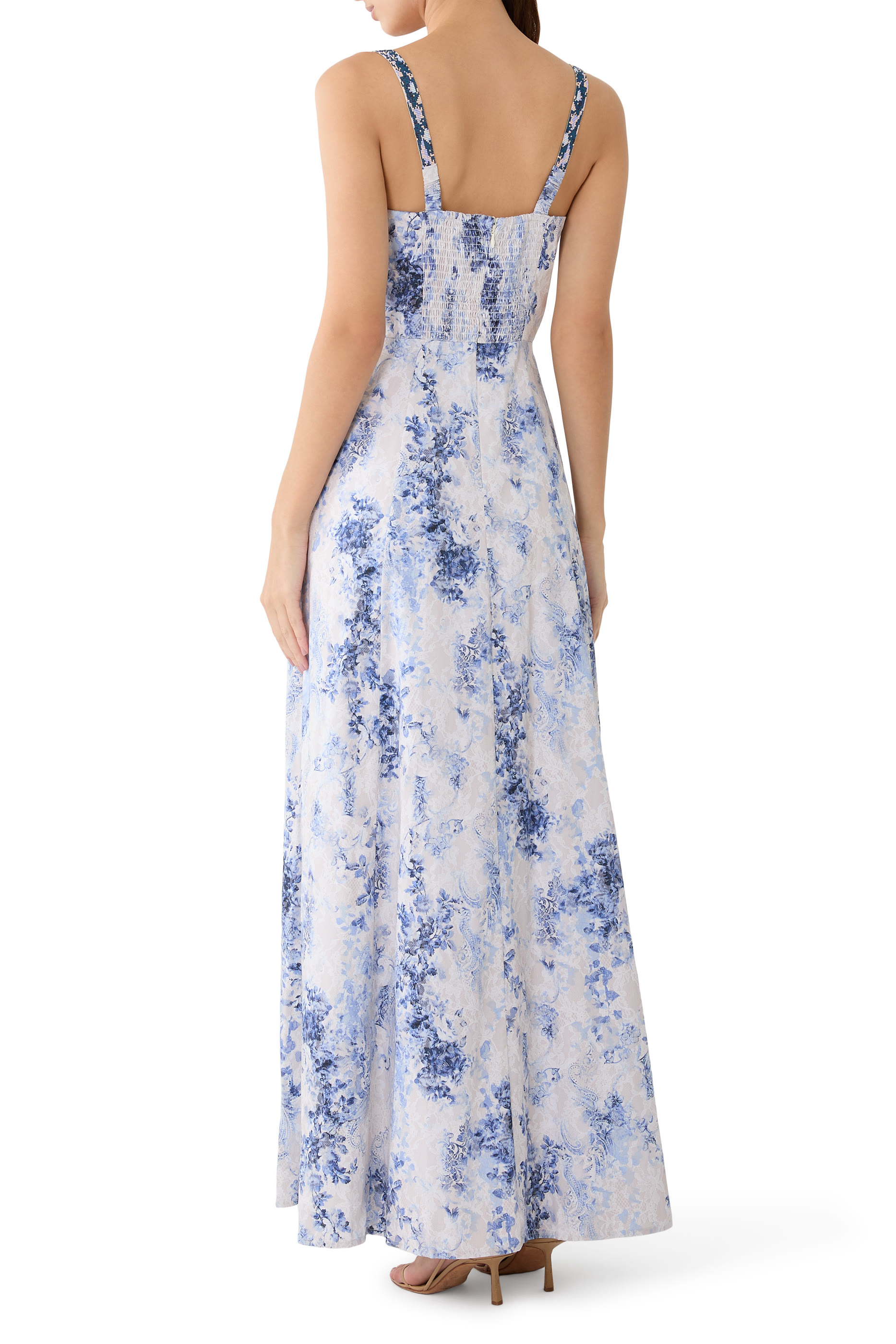 Sutton Beaded Strap Gown