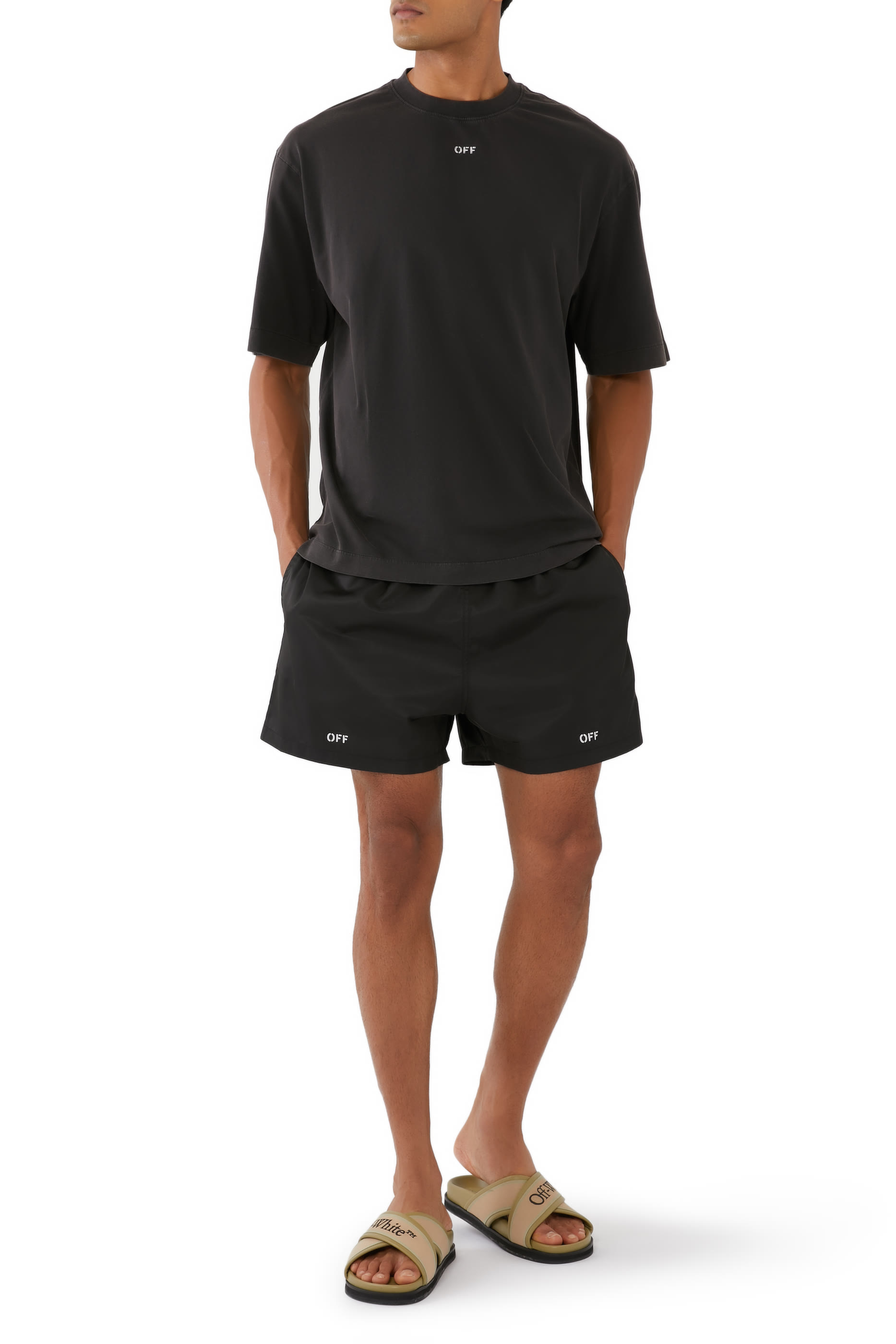 Off Stamp Swimshorts