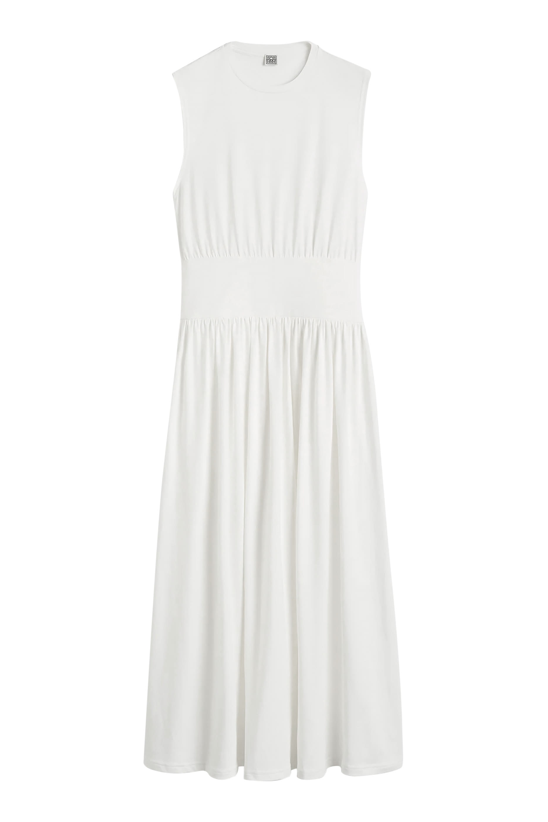 Sleeveless Cotton Maxi Dress