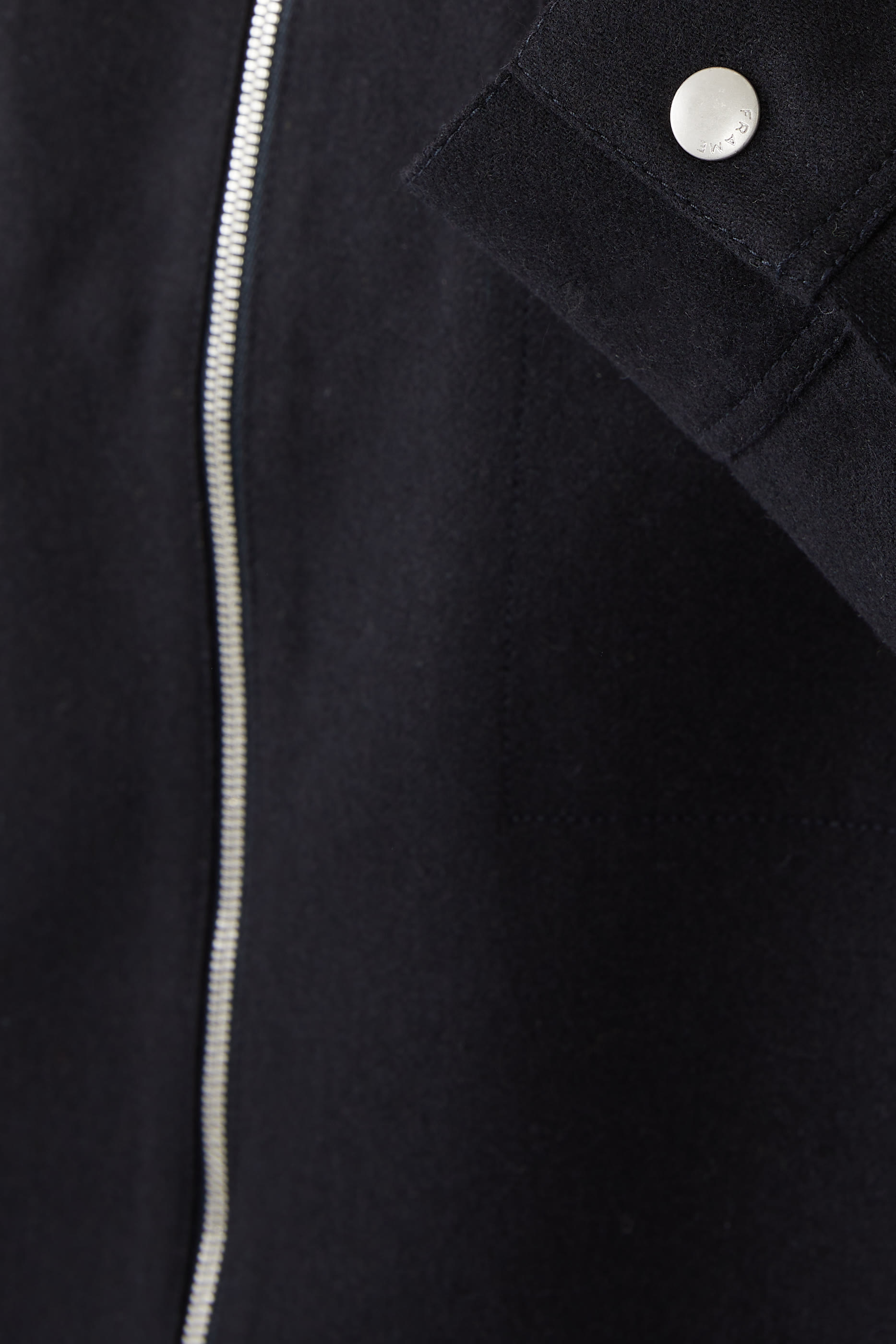 Modern Flannel Zip Jacket