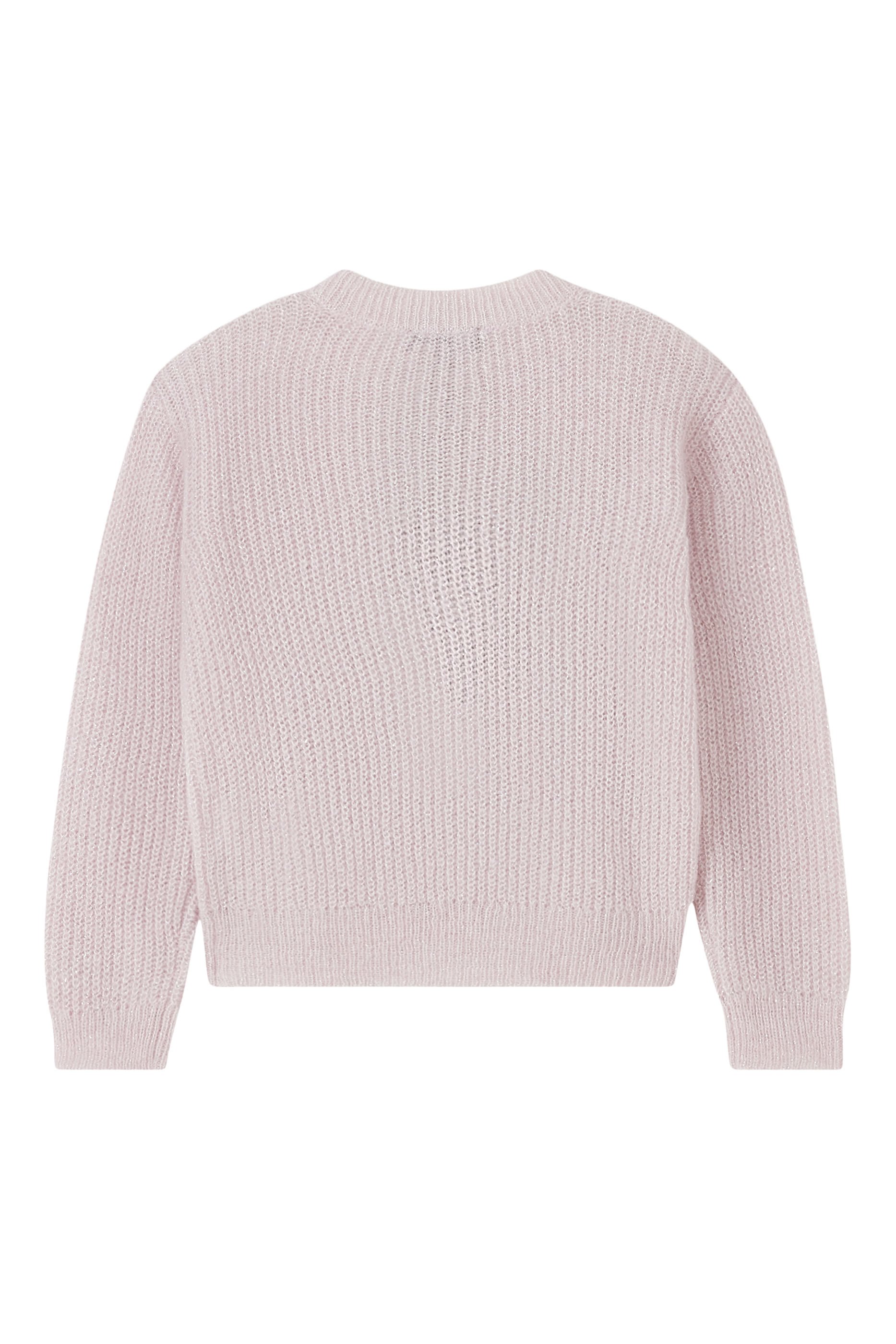 Kids Logo Alpaca Wool-Blend Cardigan