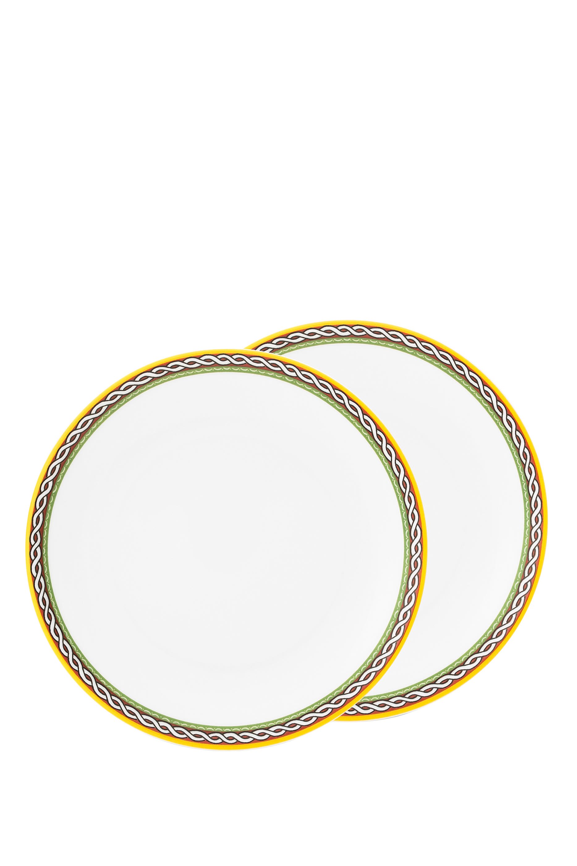 Carretto Bordo Dessert Plates, Set of 2