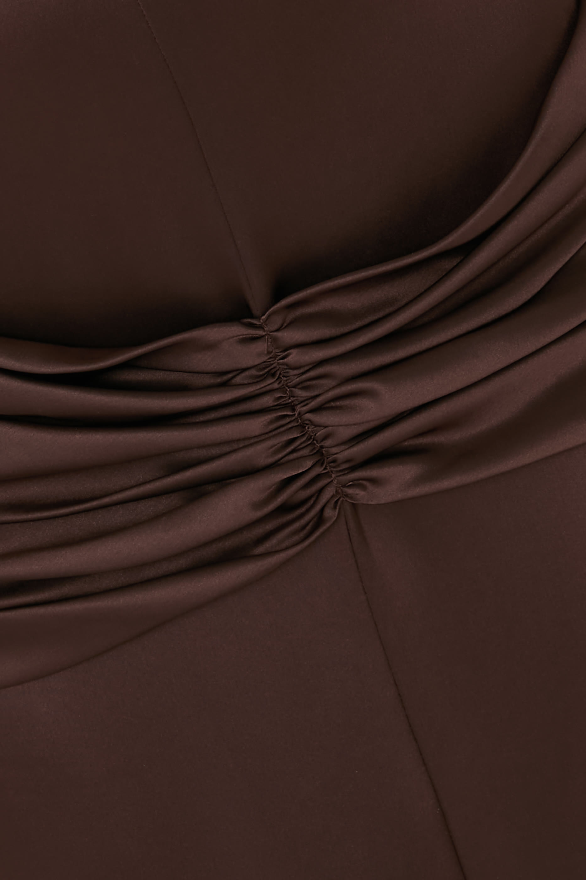 Myra Maxi Dress in Double Satin