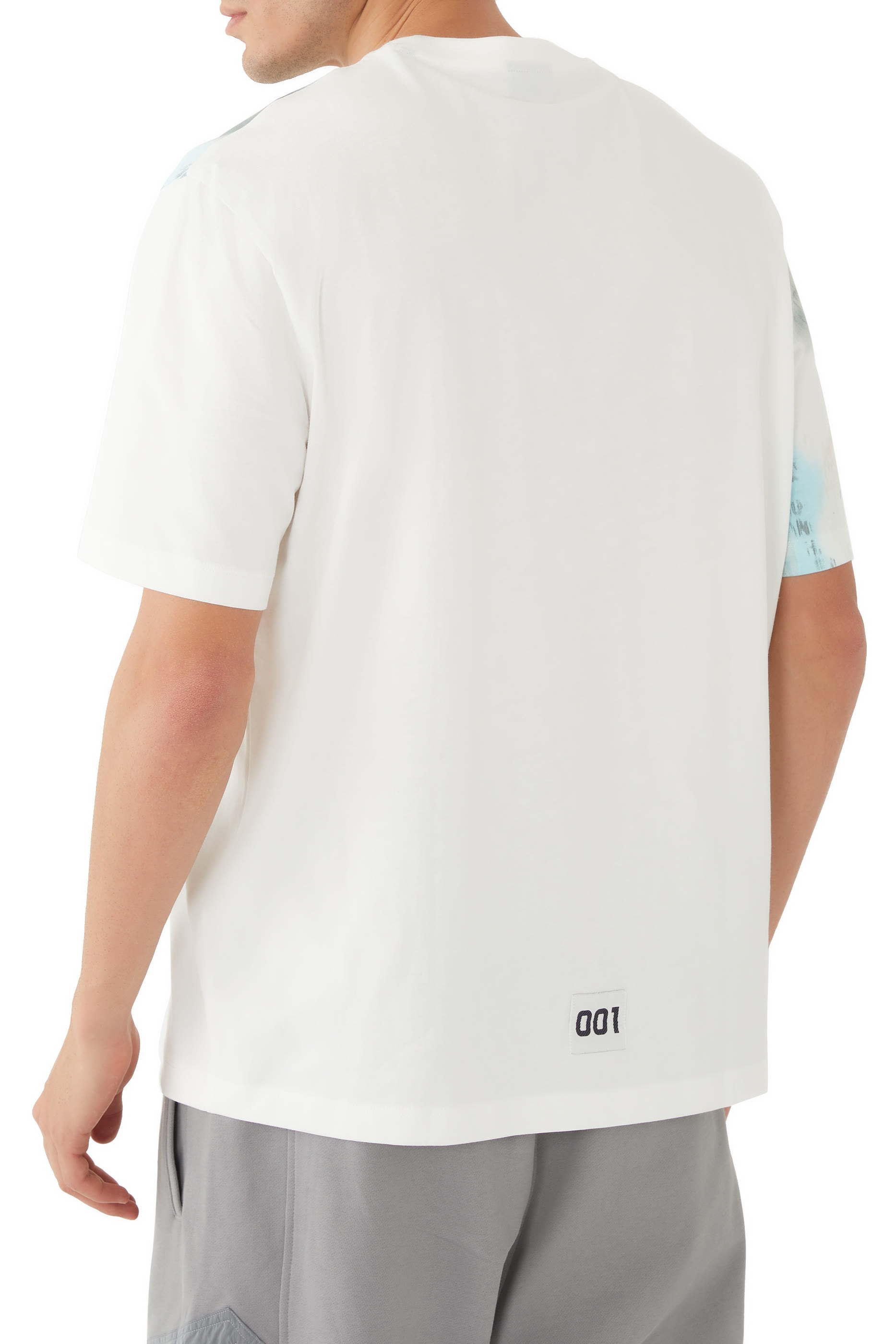 Aqua Half Logo Jumper