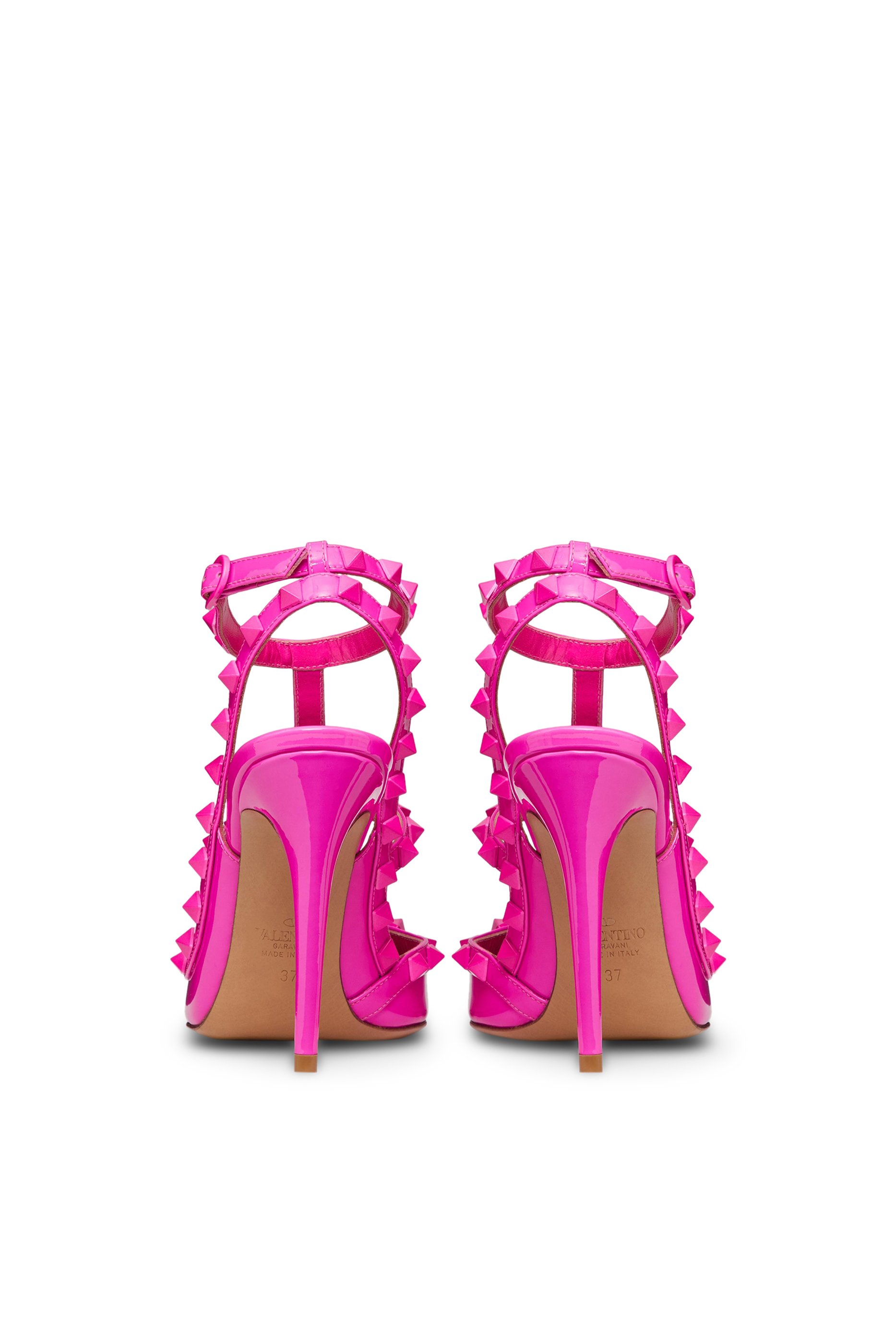 Valentino Garavani Rockstud 100 Ankle Strap Pumps