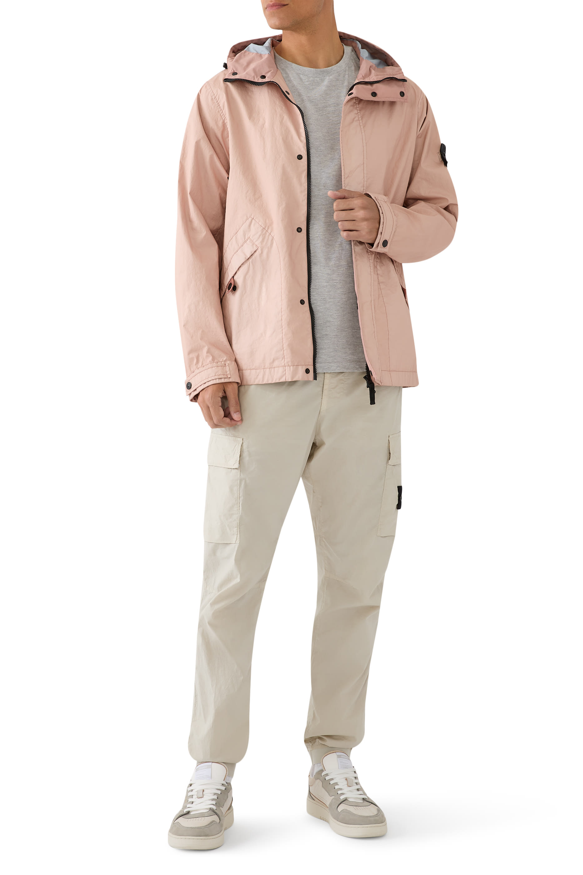 Breathable Water-Resistant Hooded Jacket