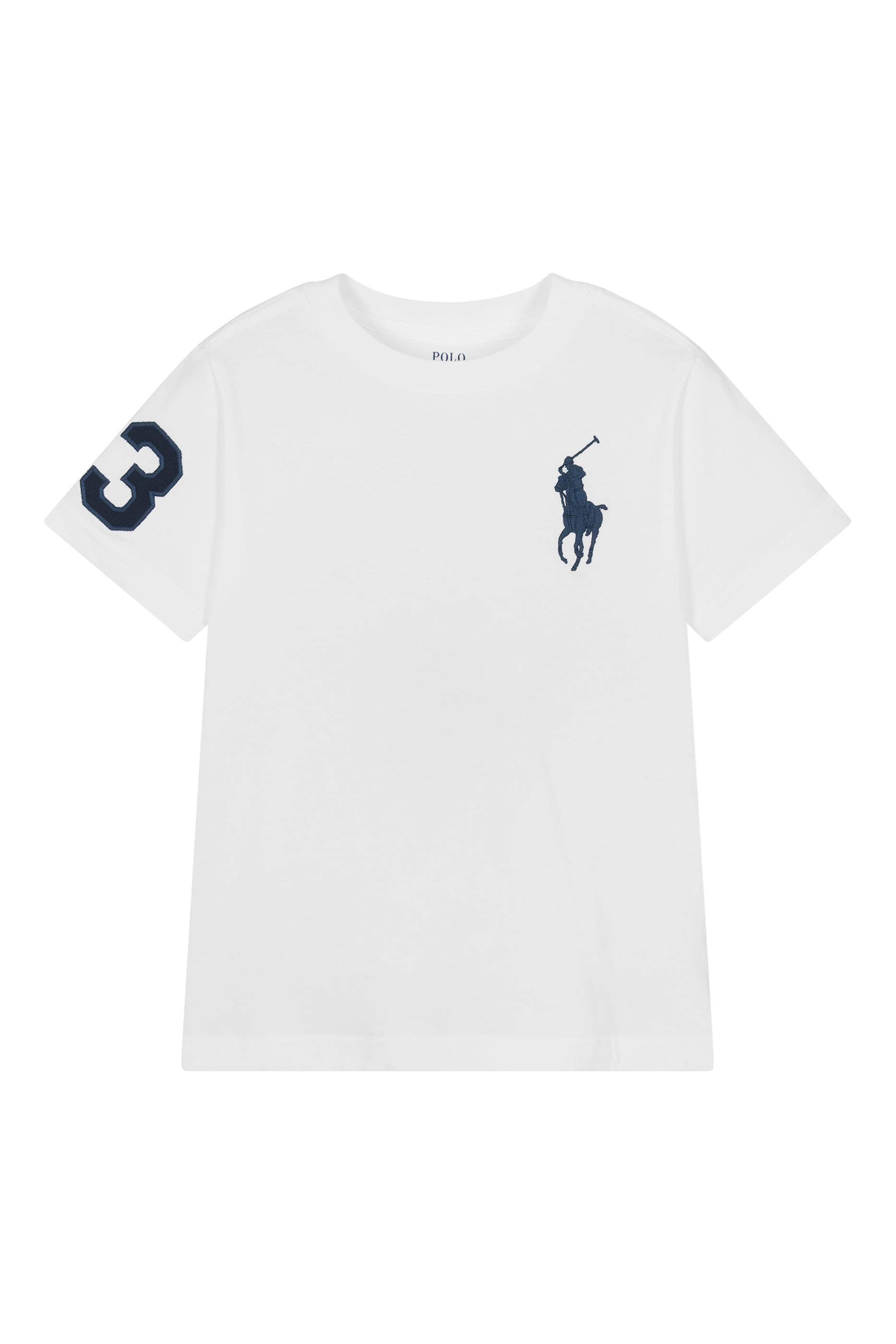 Kids Big Pony Cotton Jersey T-Shirt