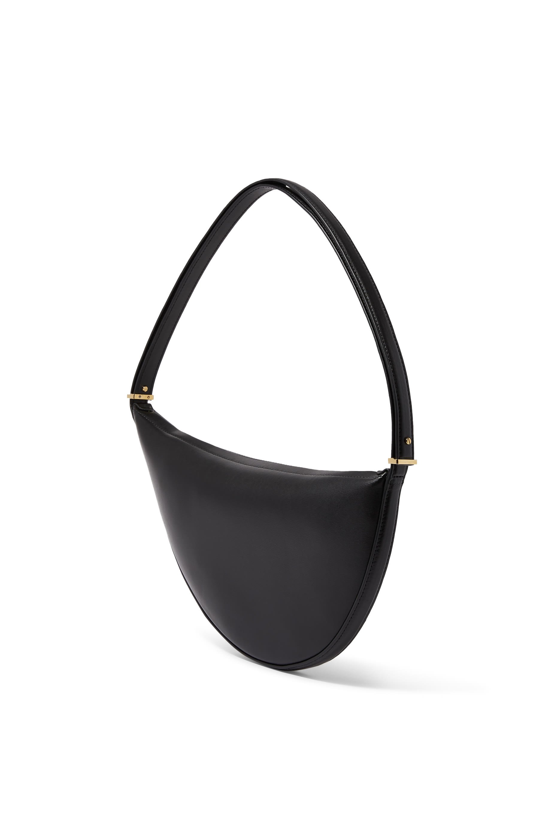 Scooped Leather Sling Bag