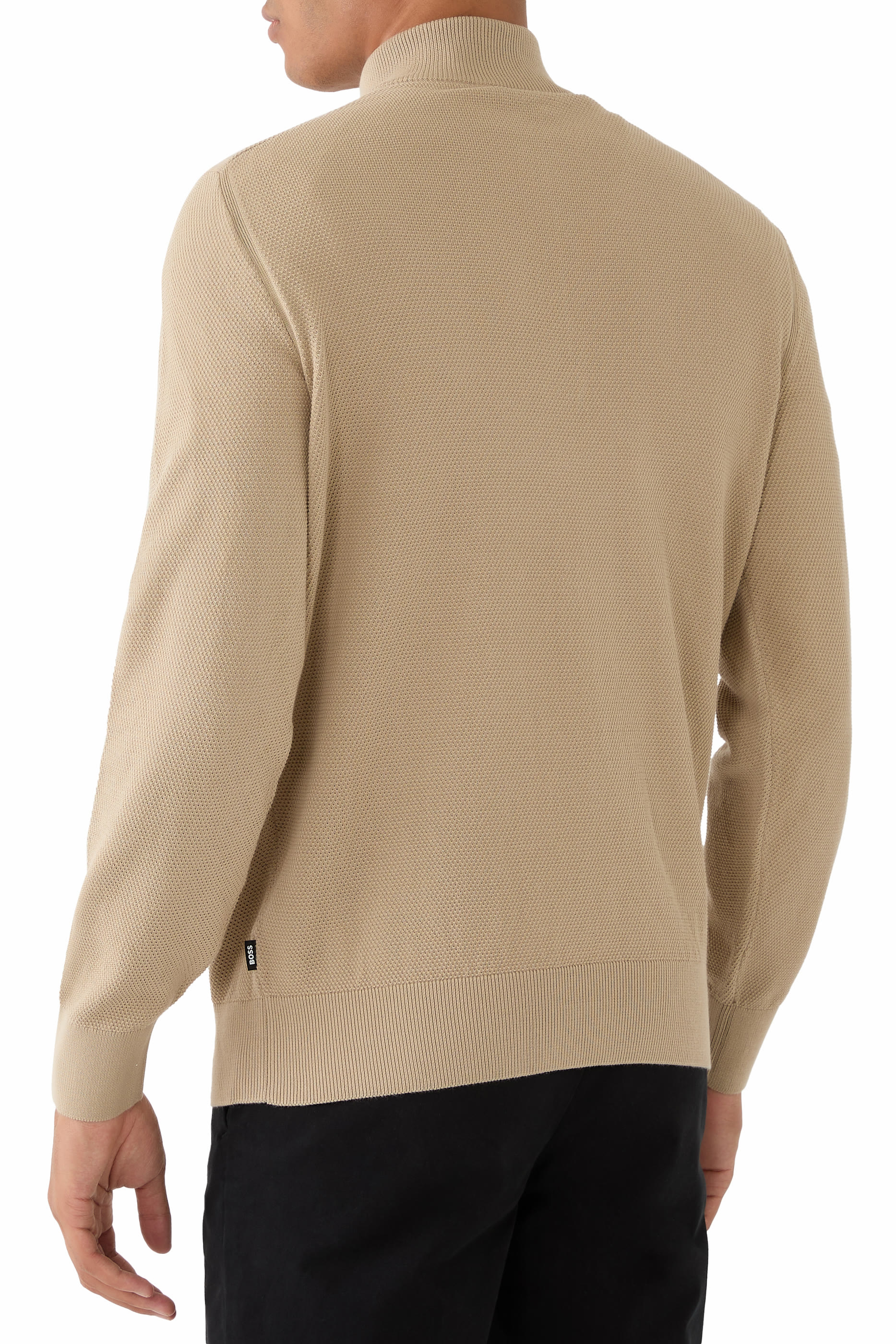 Ebrando Zip Neck Sweater