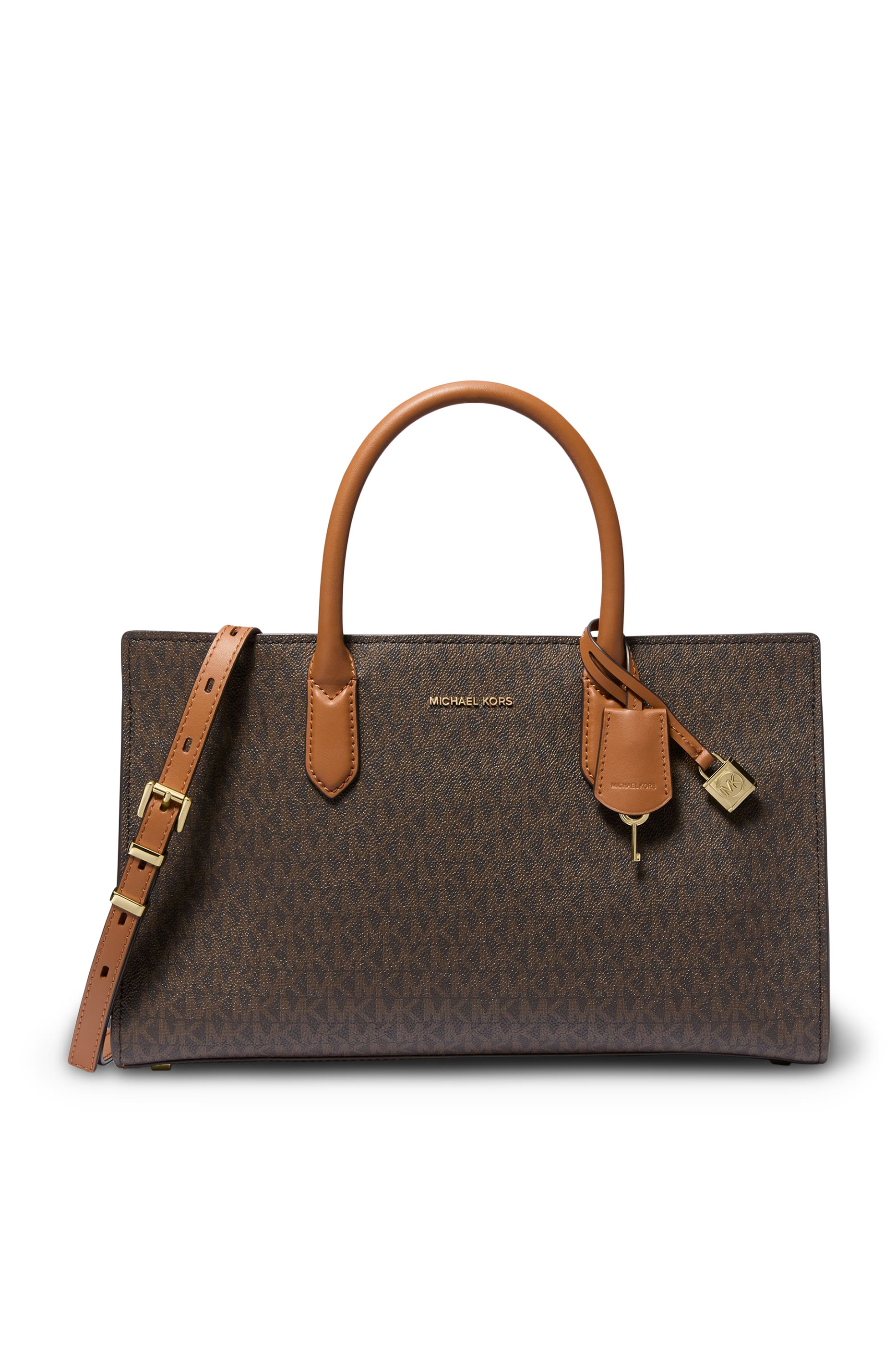 Scarlett Medium Signature Logo Satchel