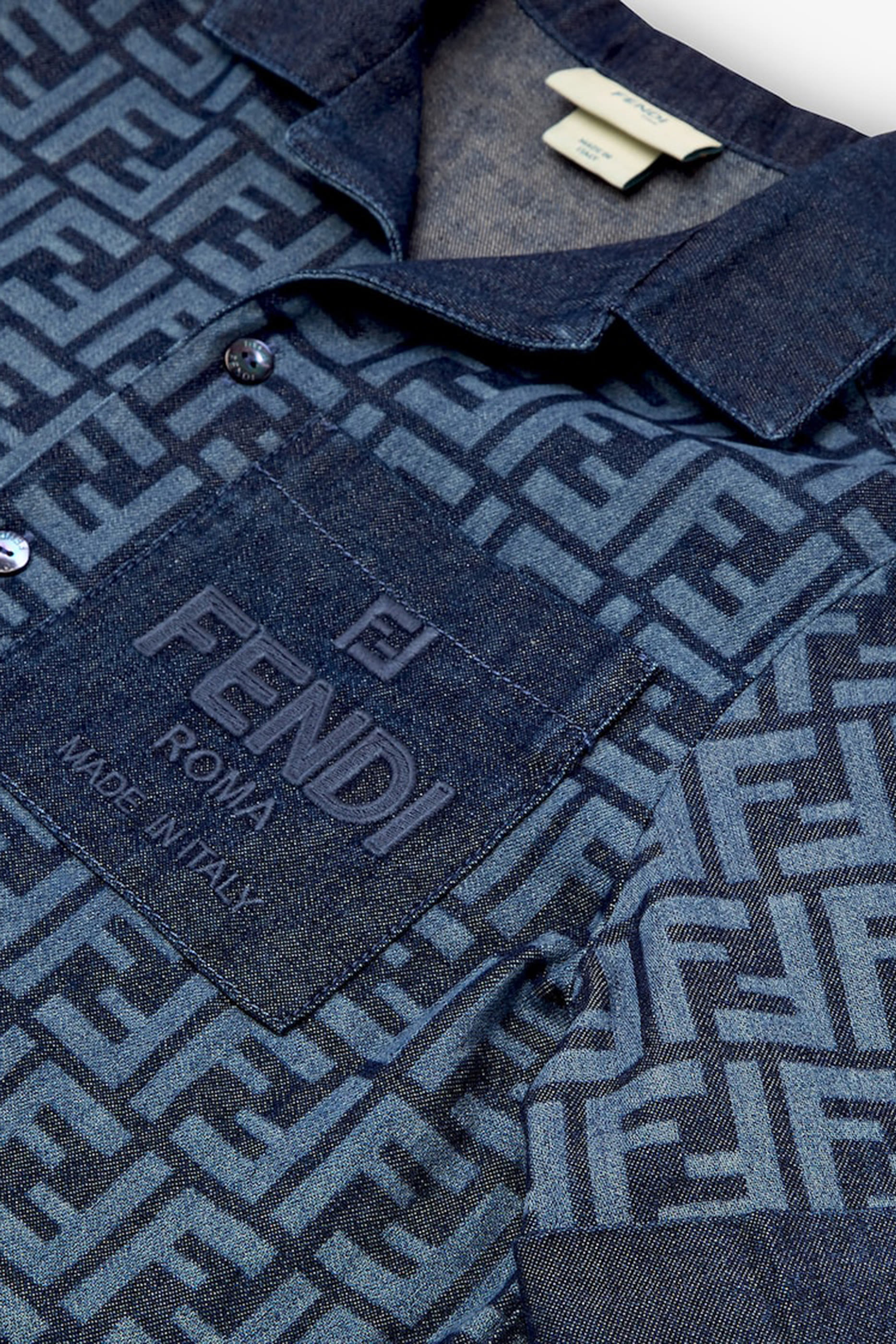 Kids Logo Motif Shirt