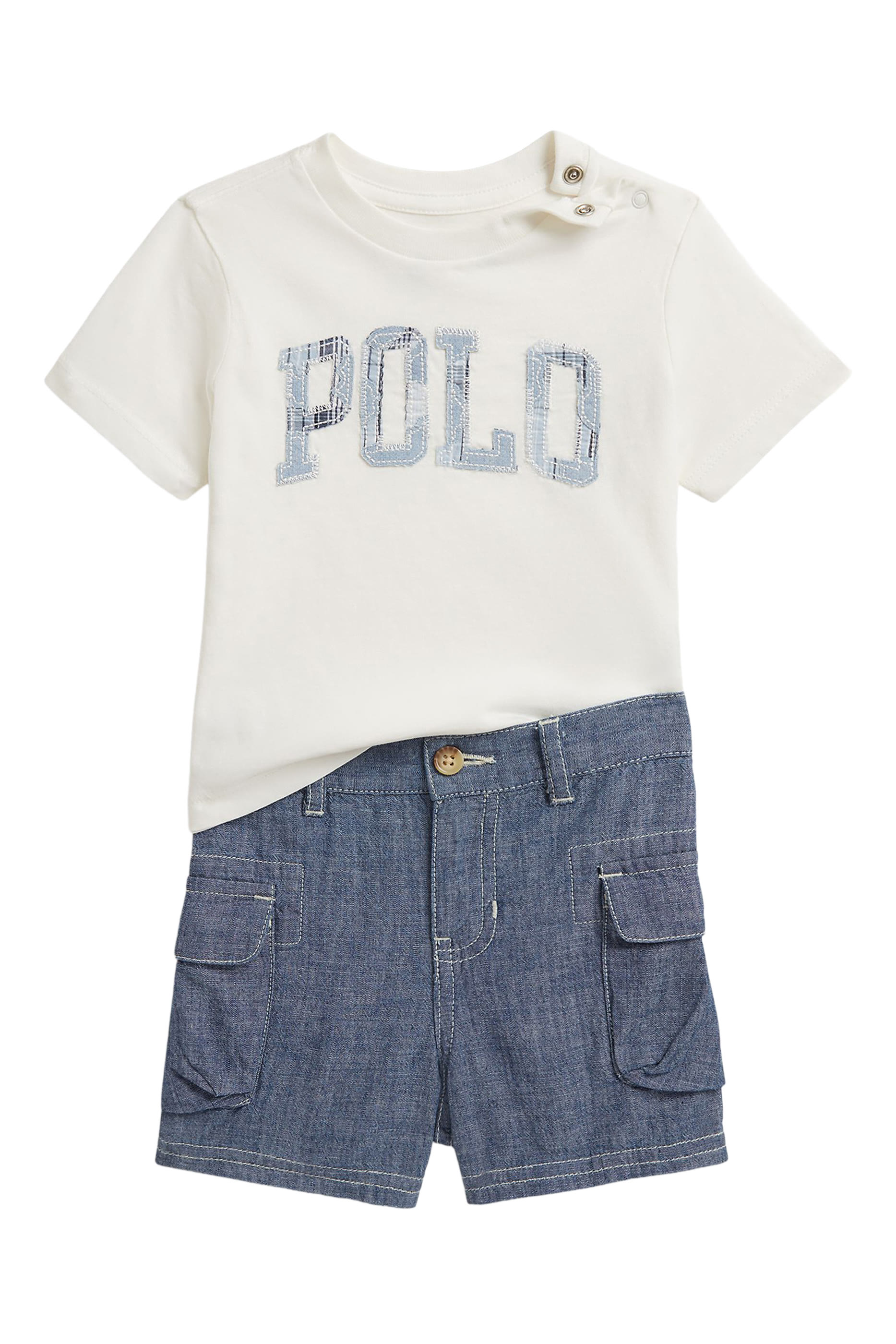 Kids Logo T-Shirt and Shorts Set