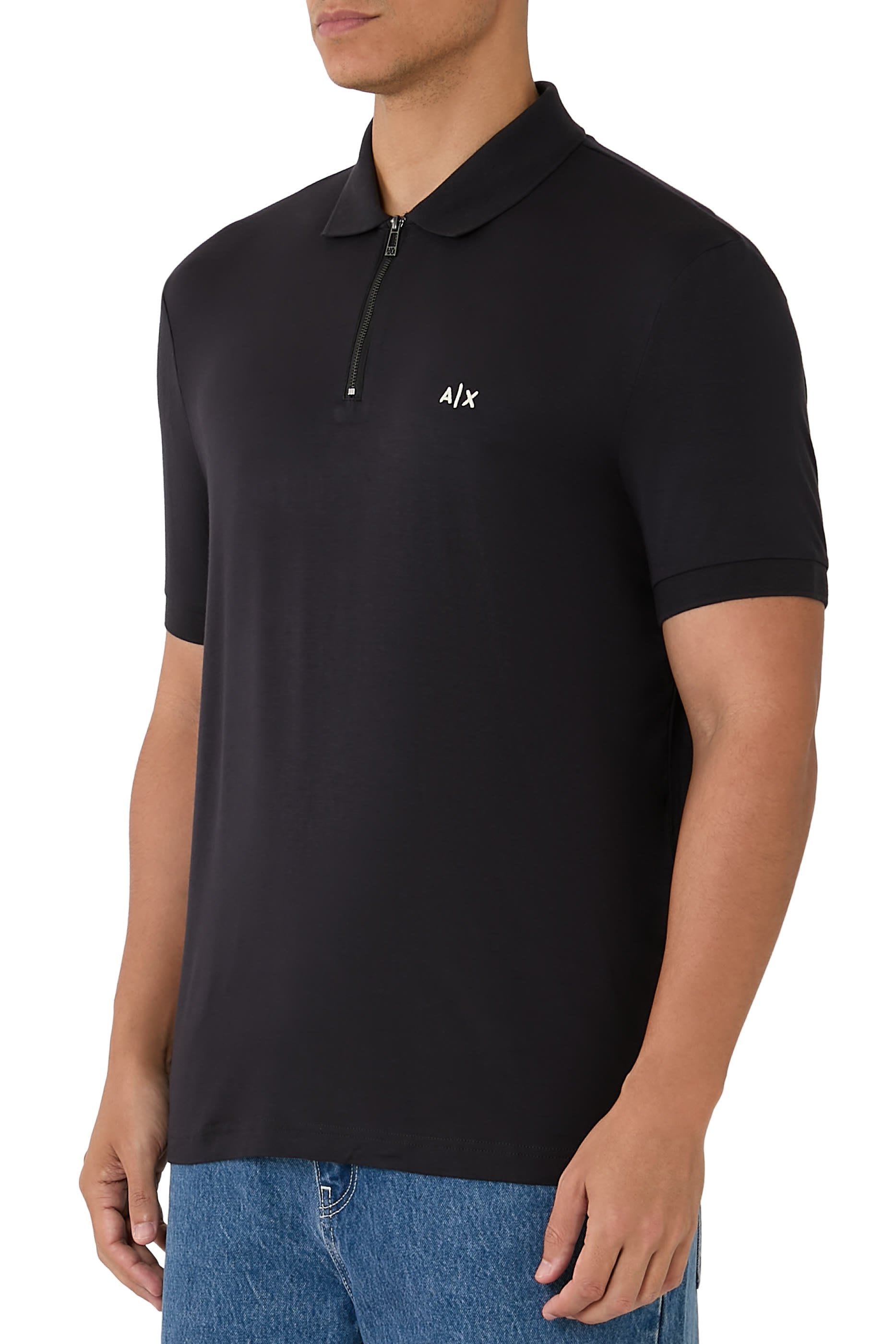 Half-Zip Polo Shirt