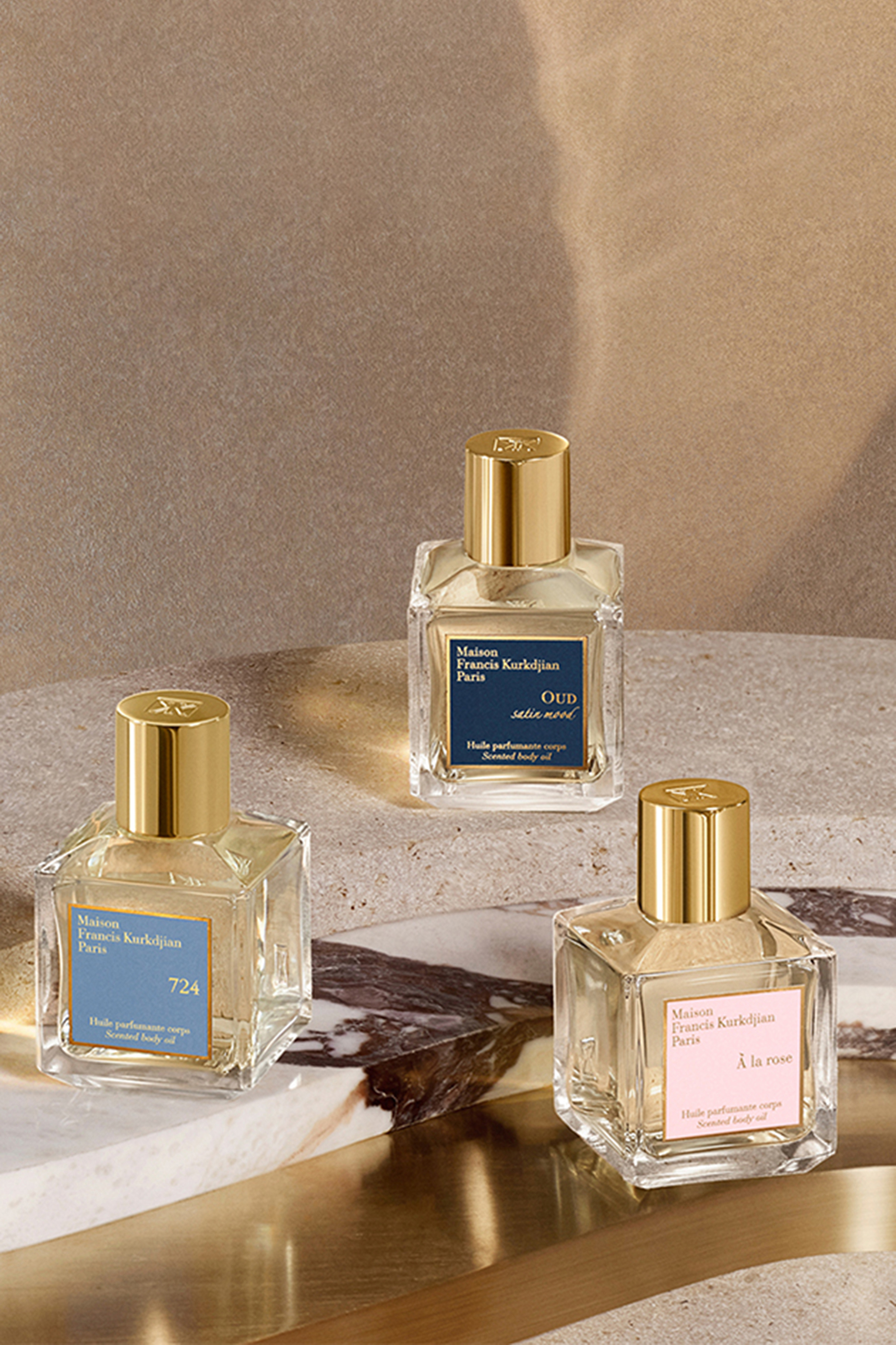 724 Scented Body Oil, 70ml