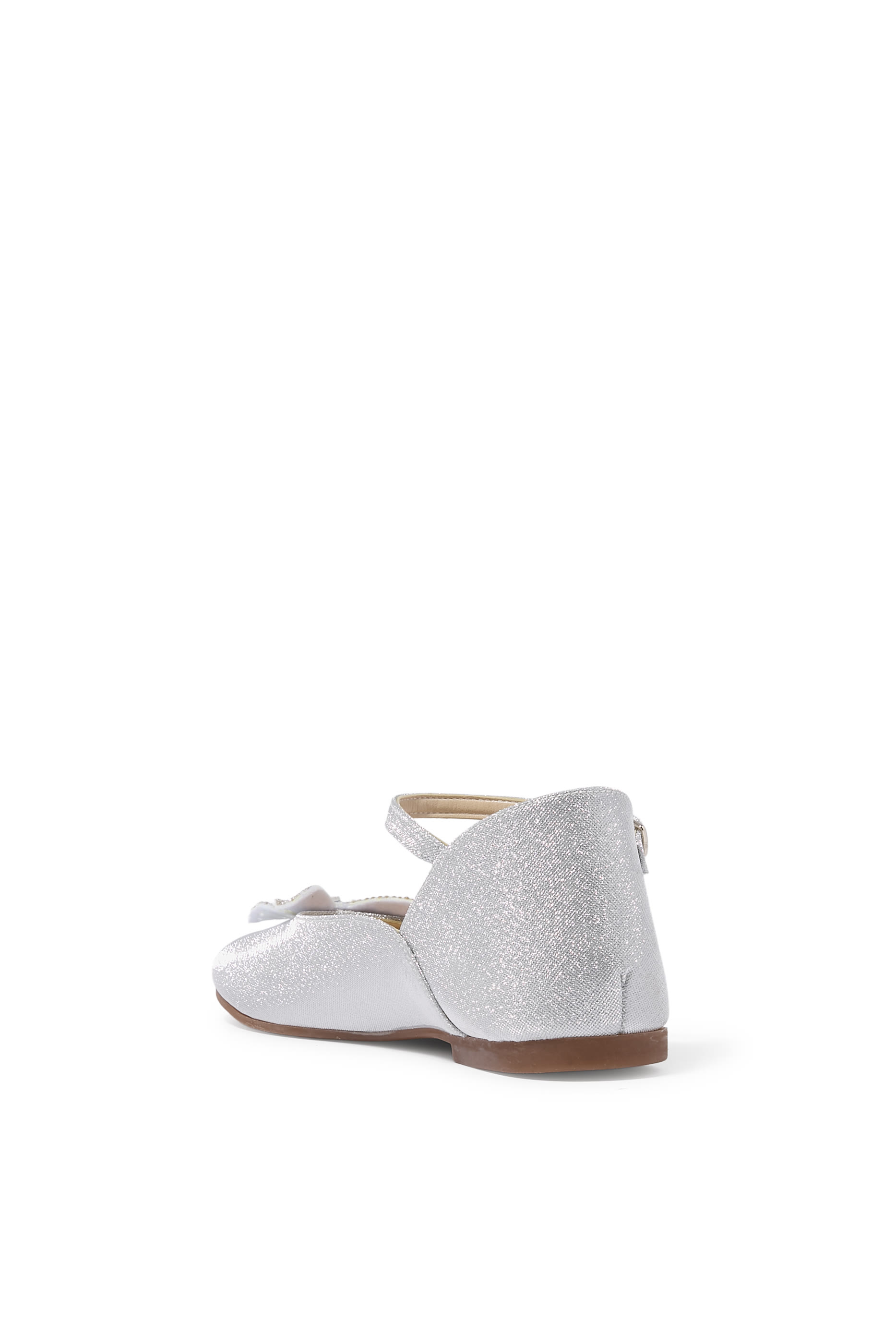 Kids Strassed Butterfly Ballerina Flats